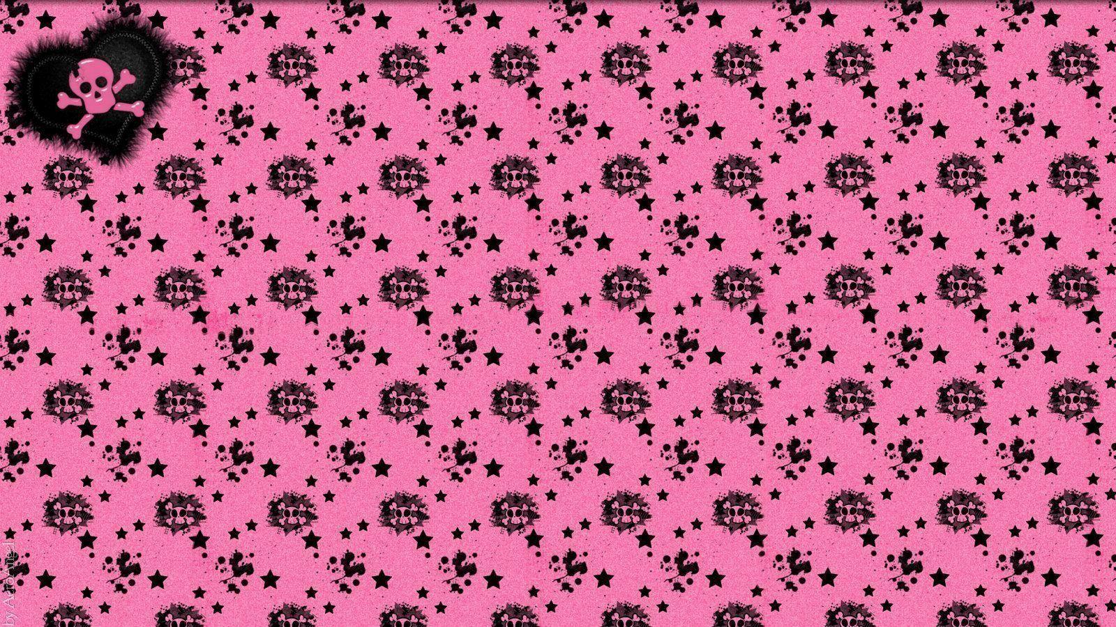 1600x900 Best Of Pink Skulls Wallpaper This Week