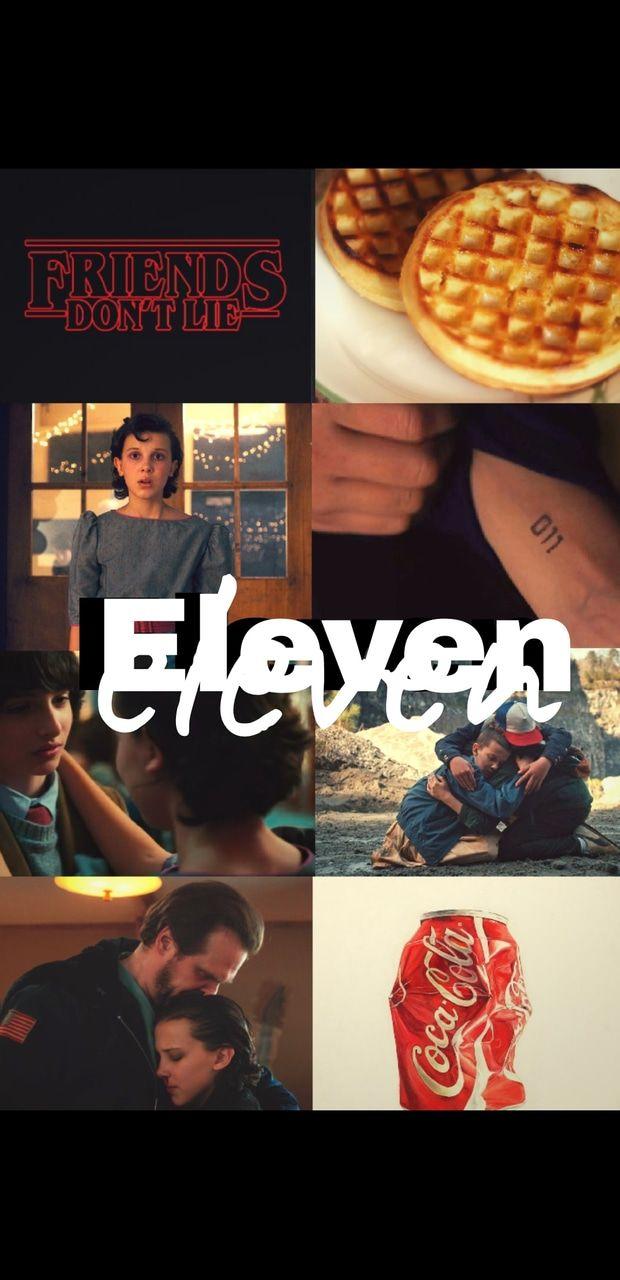620x1280 wallpaper, stranger things, mike and eleven
