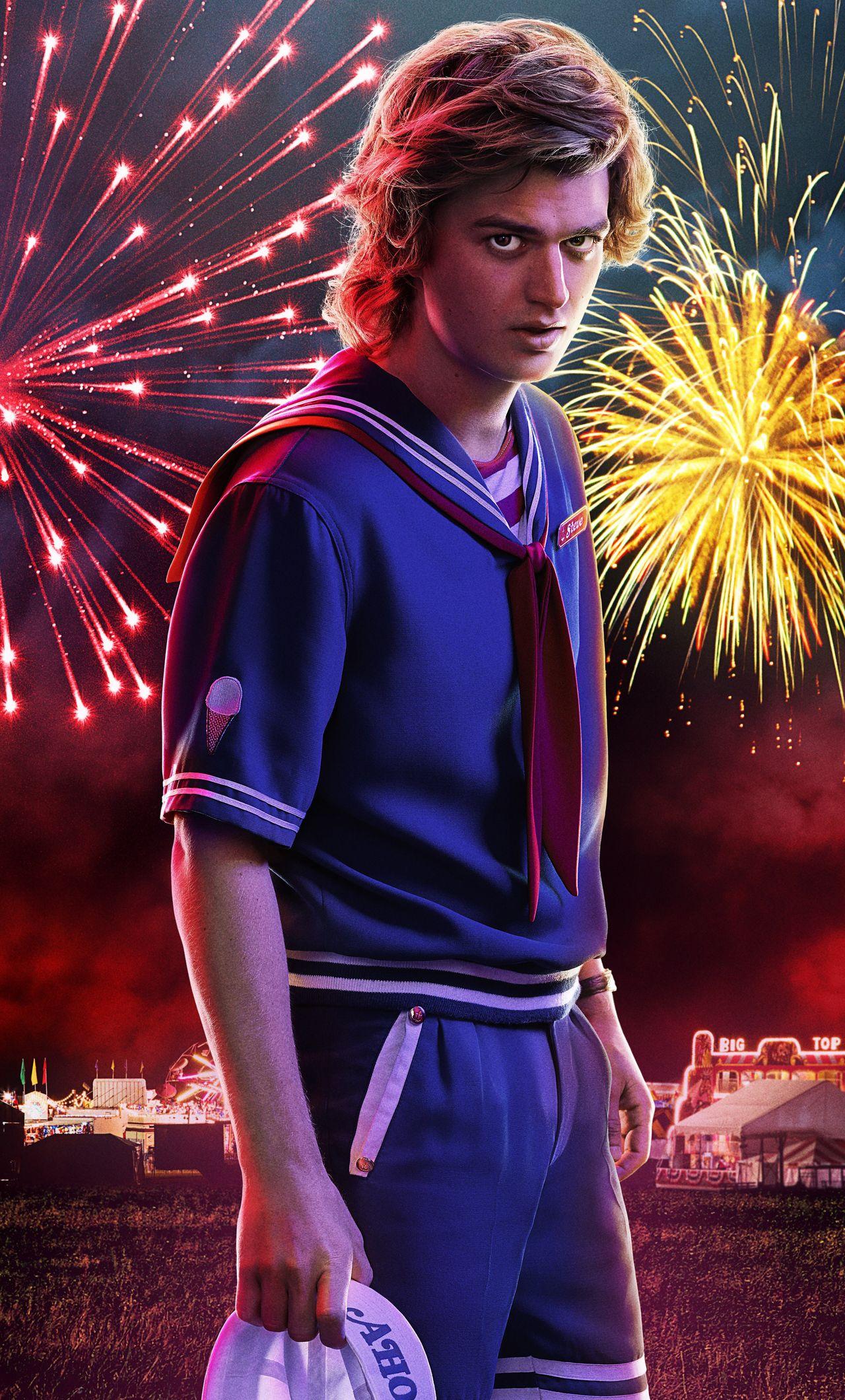 1280x2120 Steve In Stranger Things Season 3 2019 5k iPhone HD