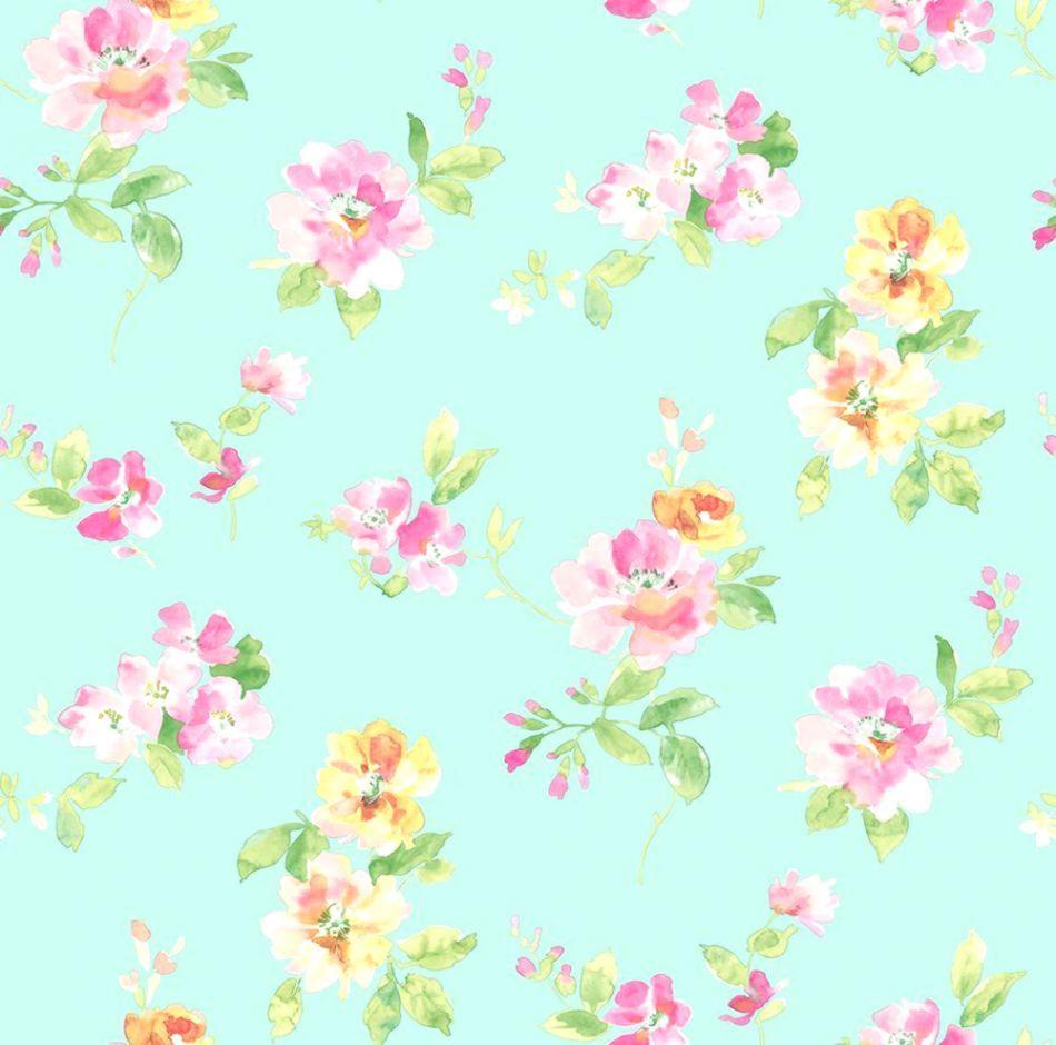 950x940 Chesapeake Captiva Light Pink Floral Toss Wallpaper Floral