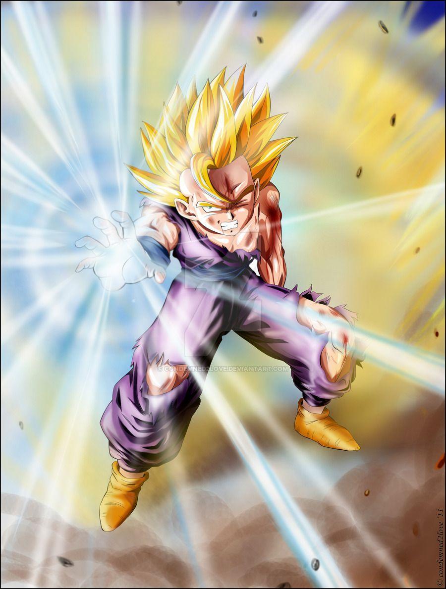 900x1189 SSj2 Gohan Power :Animation
