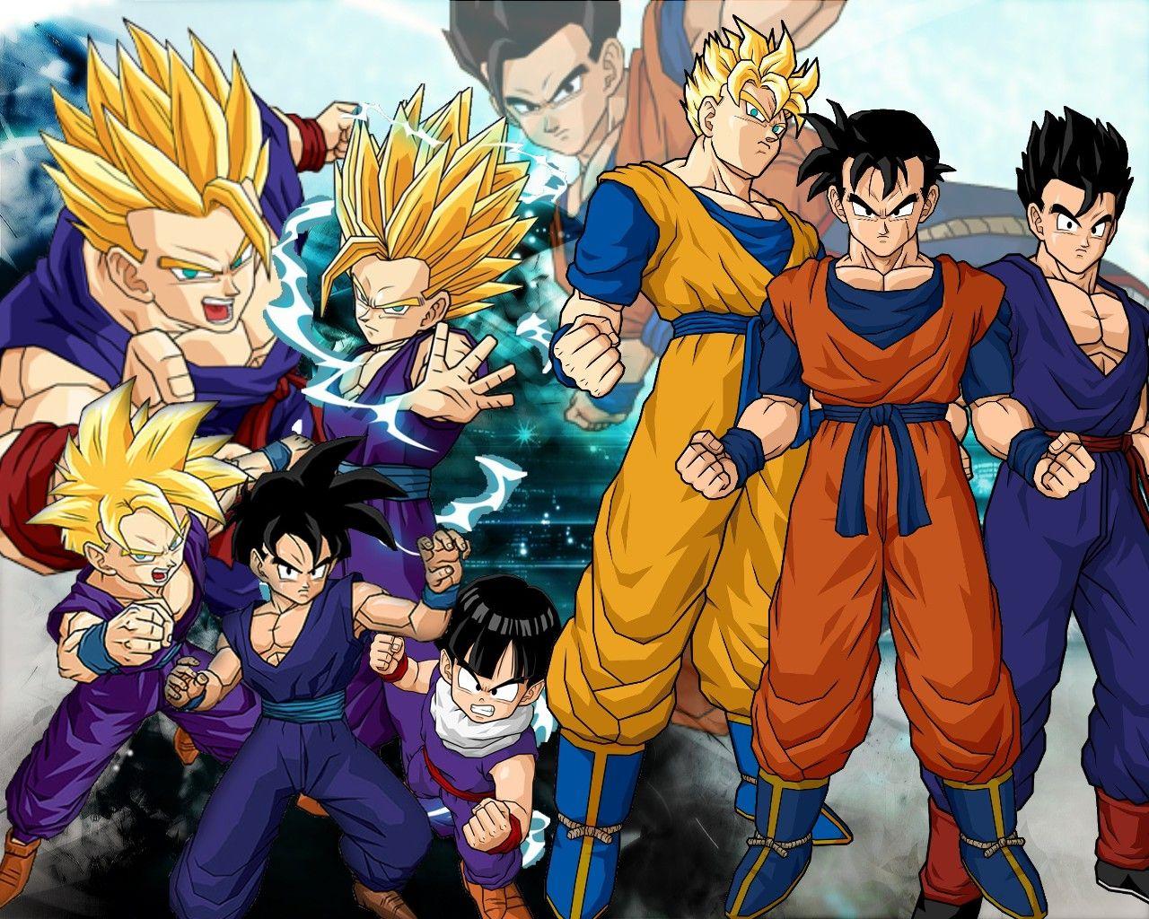 1280x1024 Gohan Wallpaper. Gohan vs Broly