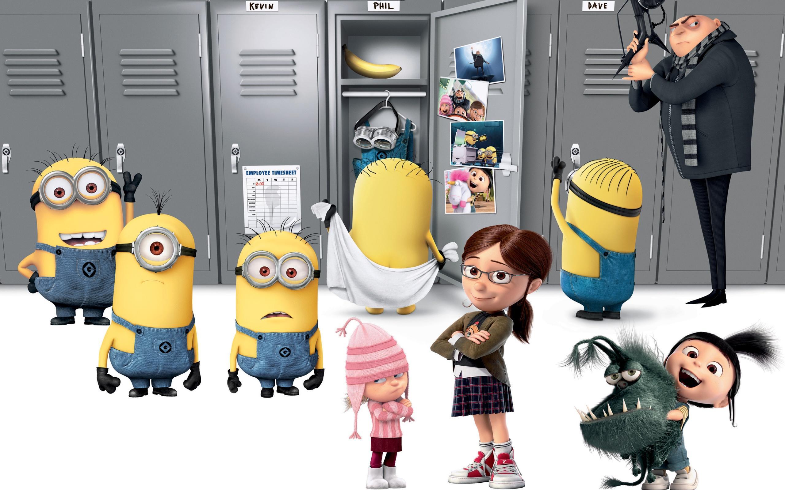 2560x1600 Despicable Me 2 3D 2013 HD wallpaper