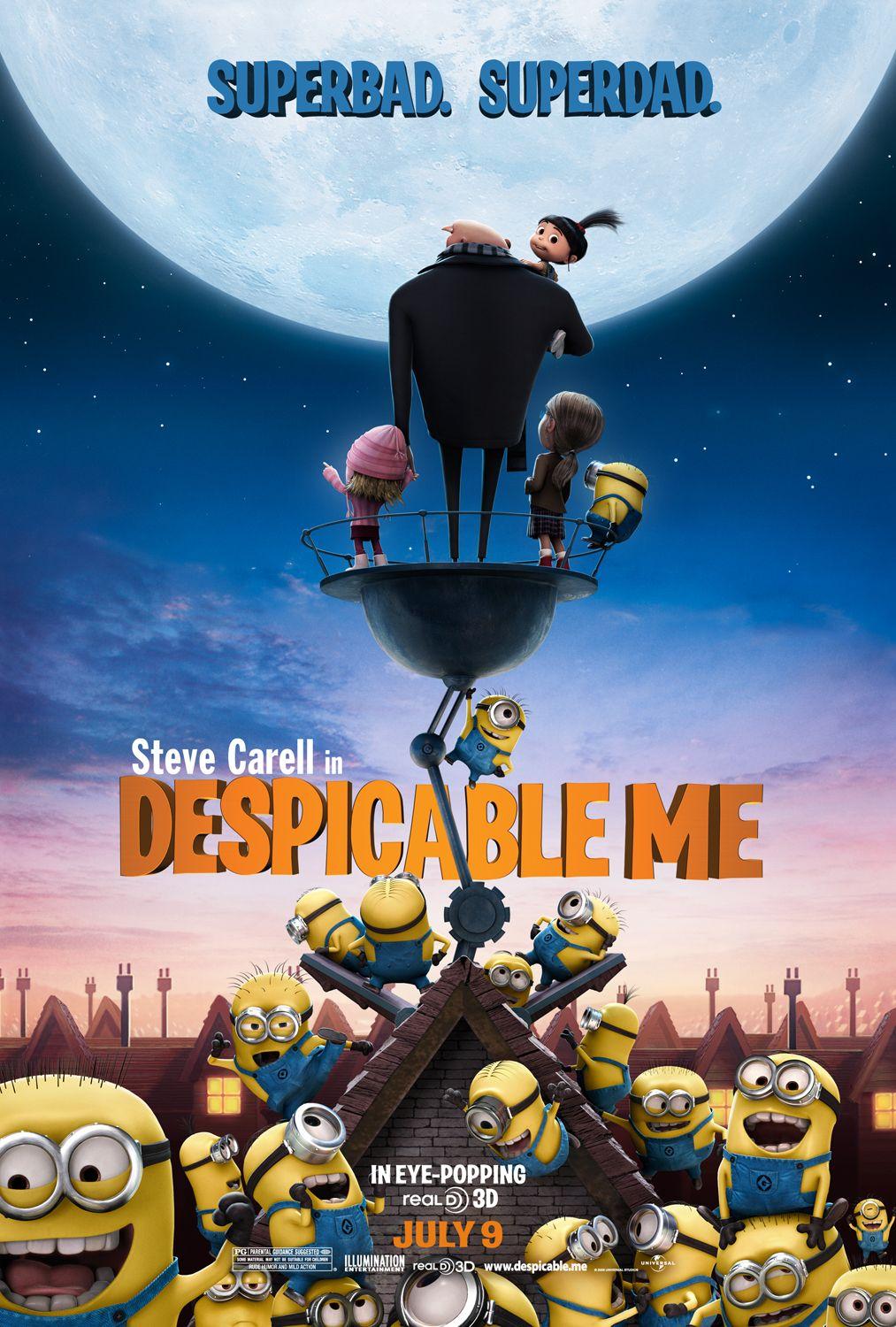 1013x1500 Despicable Me (2010)