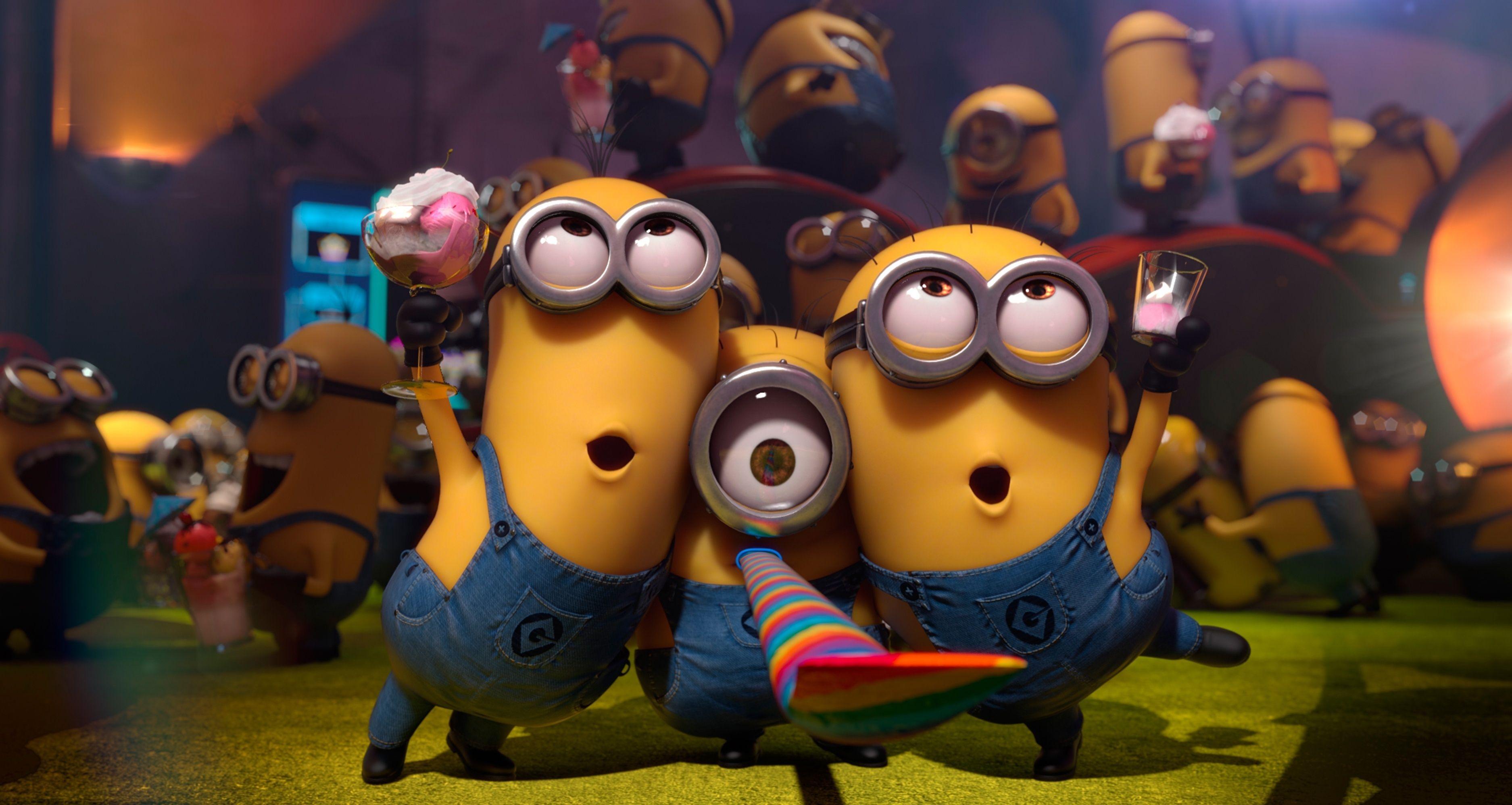 3749x1997 WallpaperD wallpaper. photo. picture. Despicable me 2
