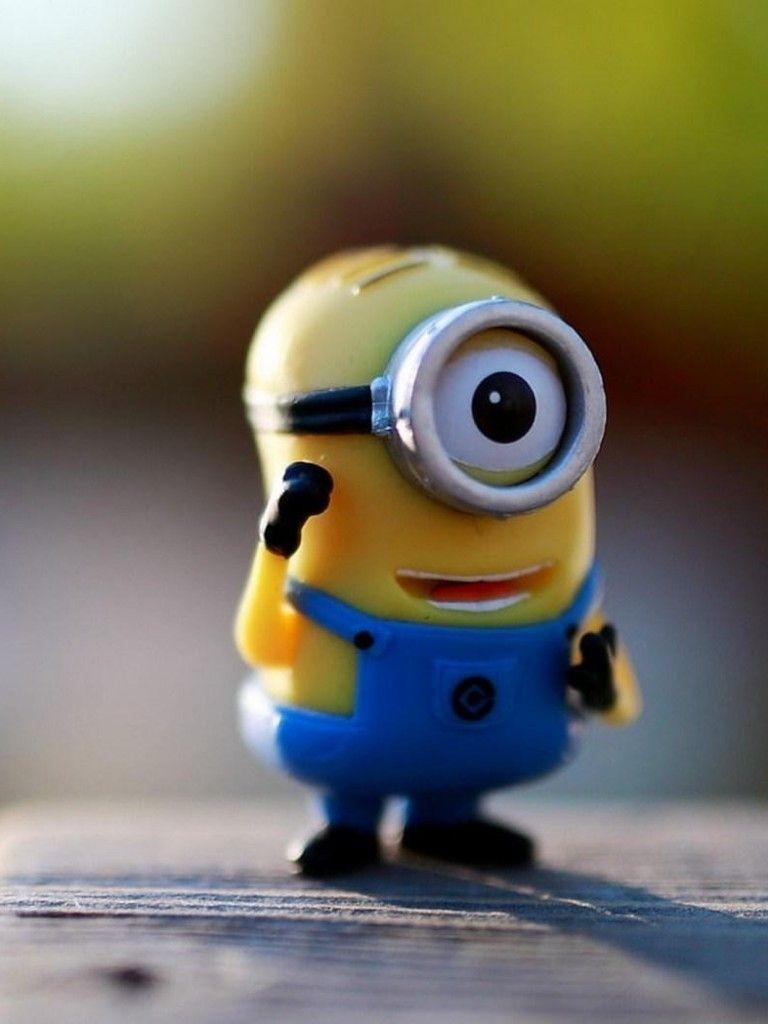 768x1024 Free download Despicable Me Toy Bokeh iPad Wallpaper Download