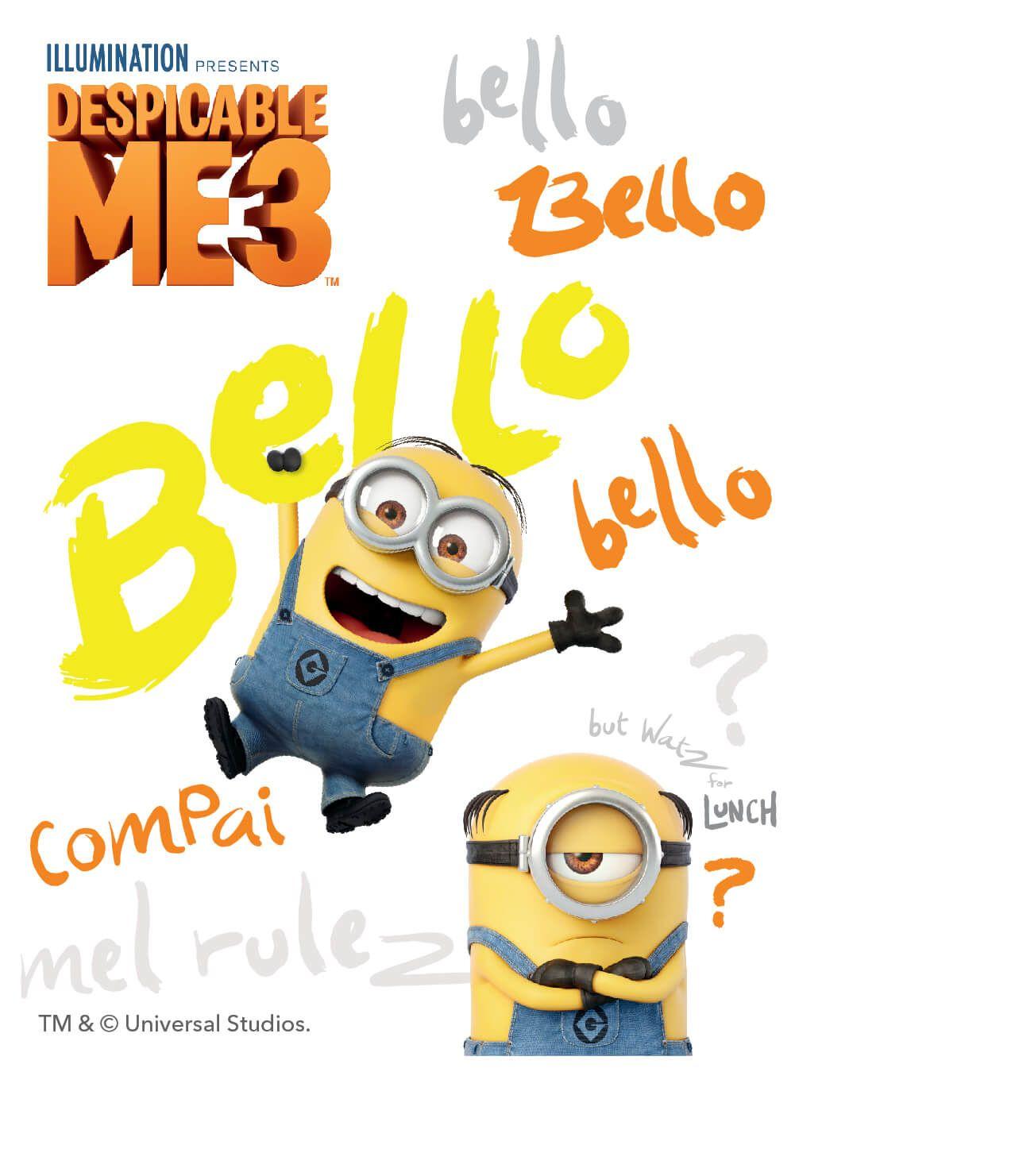 1278x1481 FREE Despicable Me 3 Android and iPhone® Wallpaper - #ClairesBlog