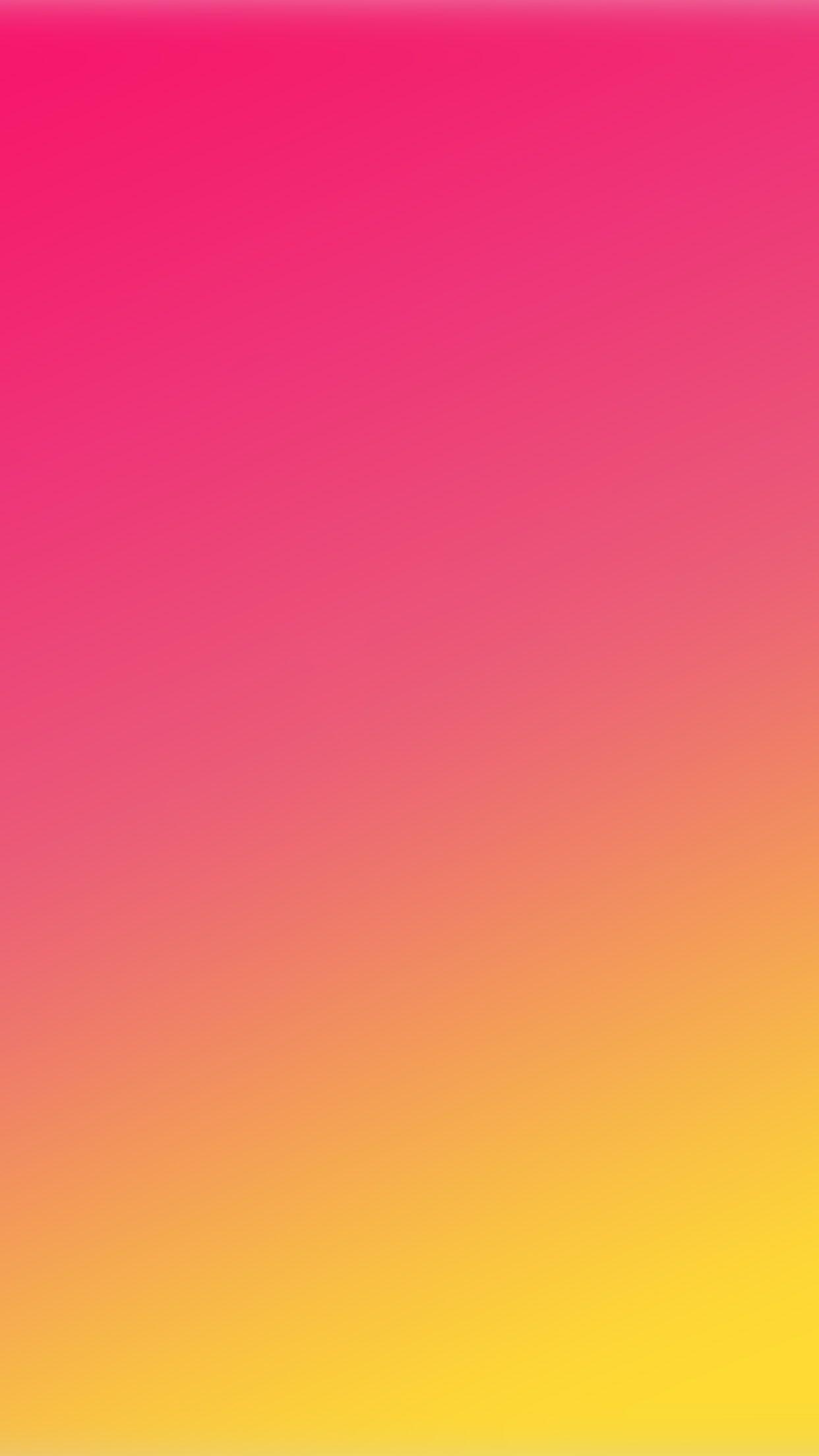 1242x2208 Red Yellow Summer Blur Gradation Wallpaper