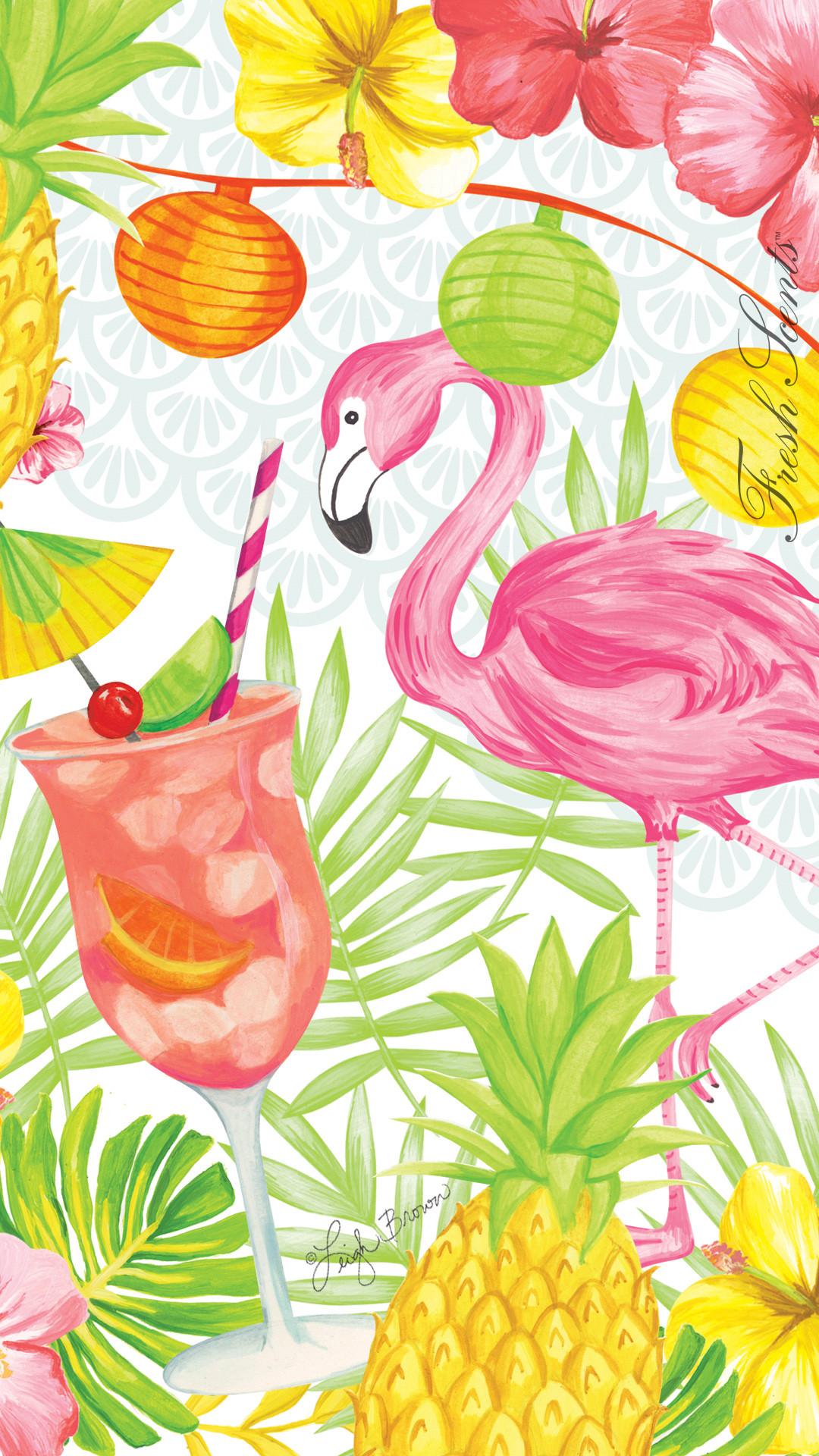 1080x1920 Carry The Beautiful Flamingo Party Sachet Artwork With You For A