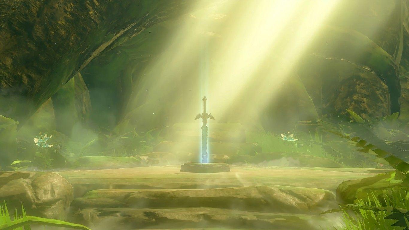 1366x768 Download 1366x768 The Legend Of Zelda: Breath Of The Wild, Sword