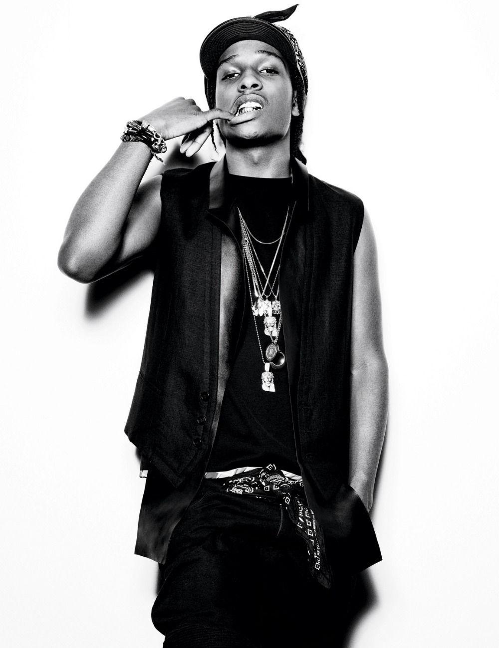 1000x1300 Asap ROCKY affiche soie imprimée 32 polegada x 24 polegada / 17