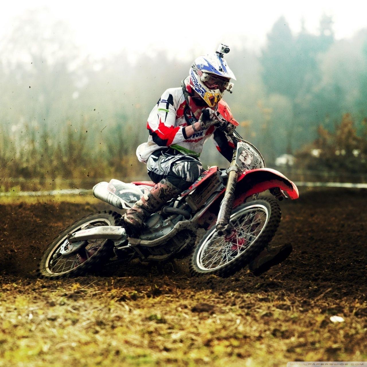 1280x1280 Motocross Competition Ultra HD Desktop Background Wallpaper for 4K