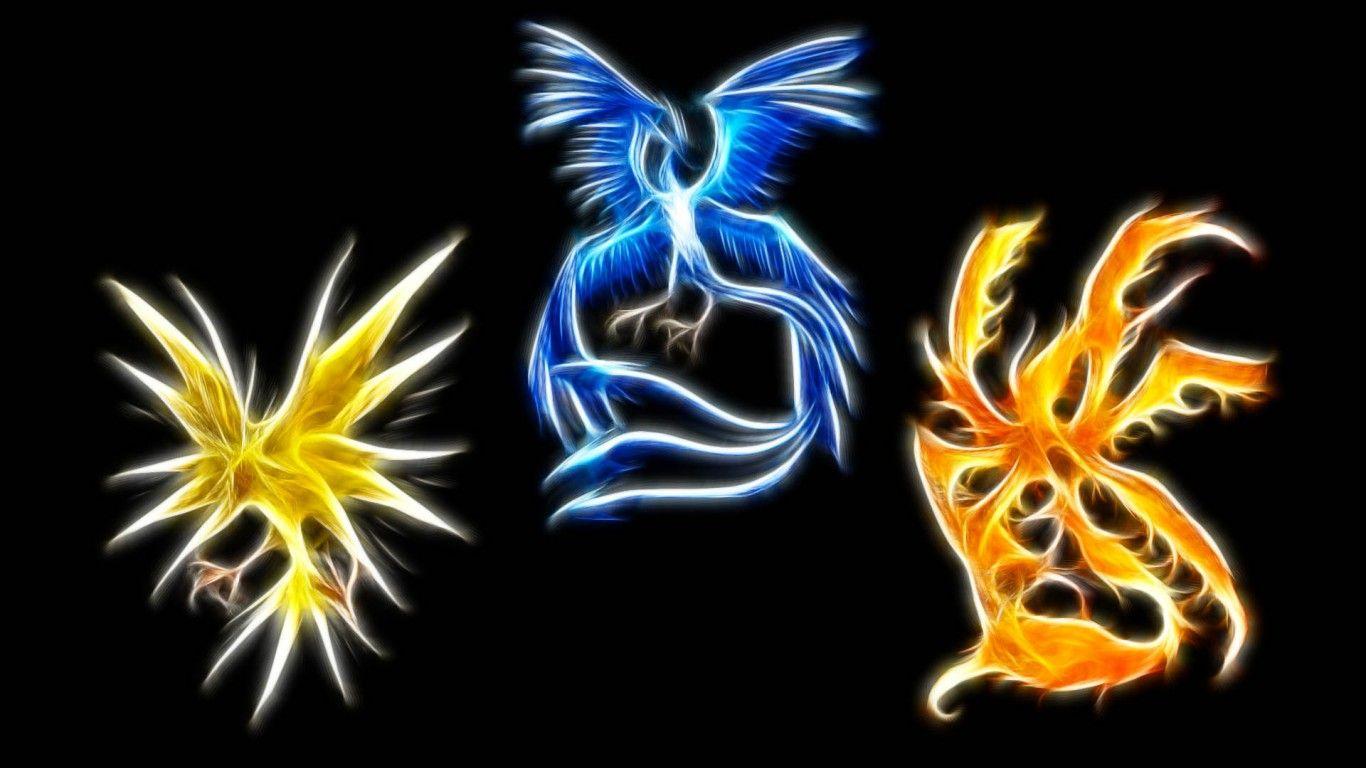 1366x768 All Legendary Pokemon 3D Wallpaper for Desktop and Mobiles