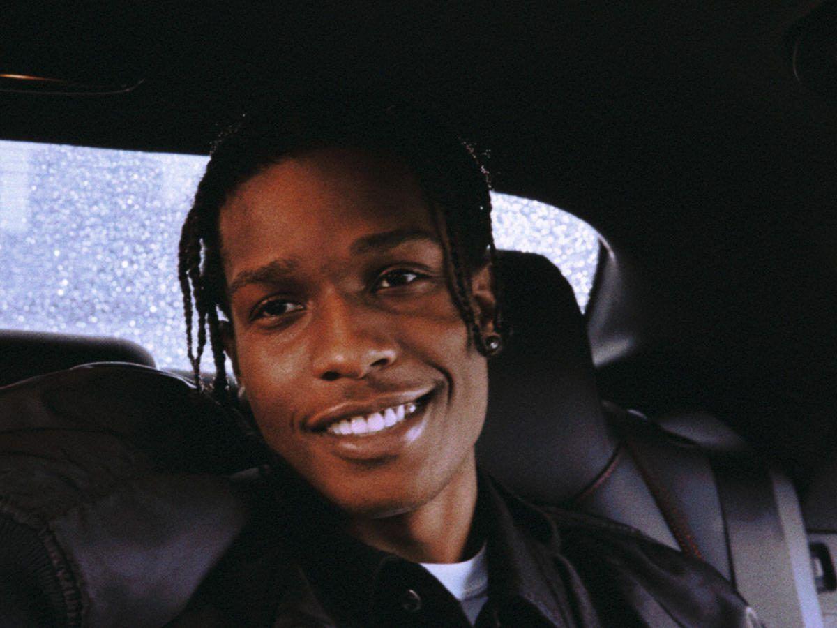 ASAP Rocky with car