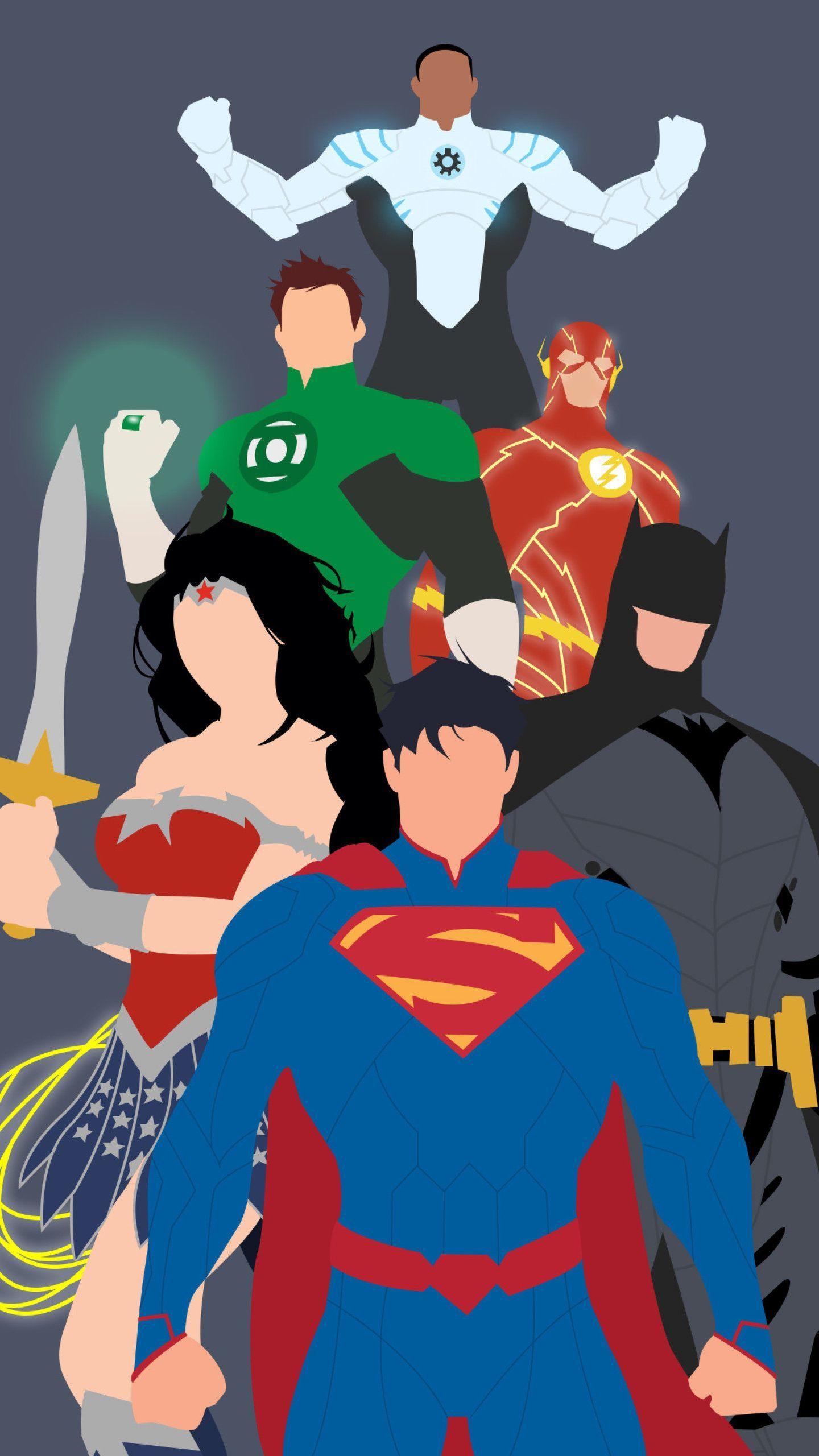 Justice League Minimalist Wallpapers - Top Free Justice League