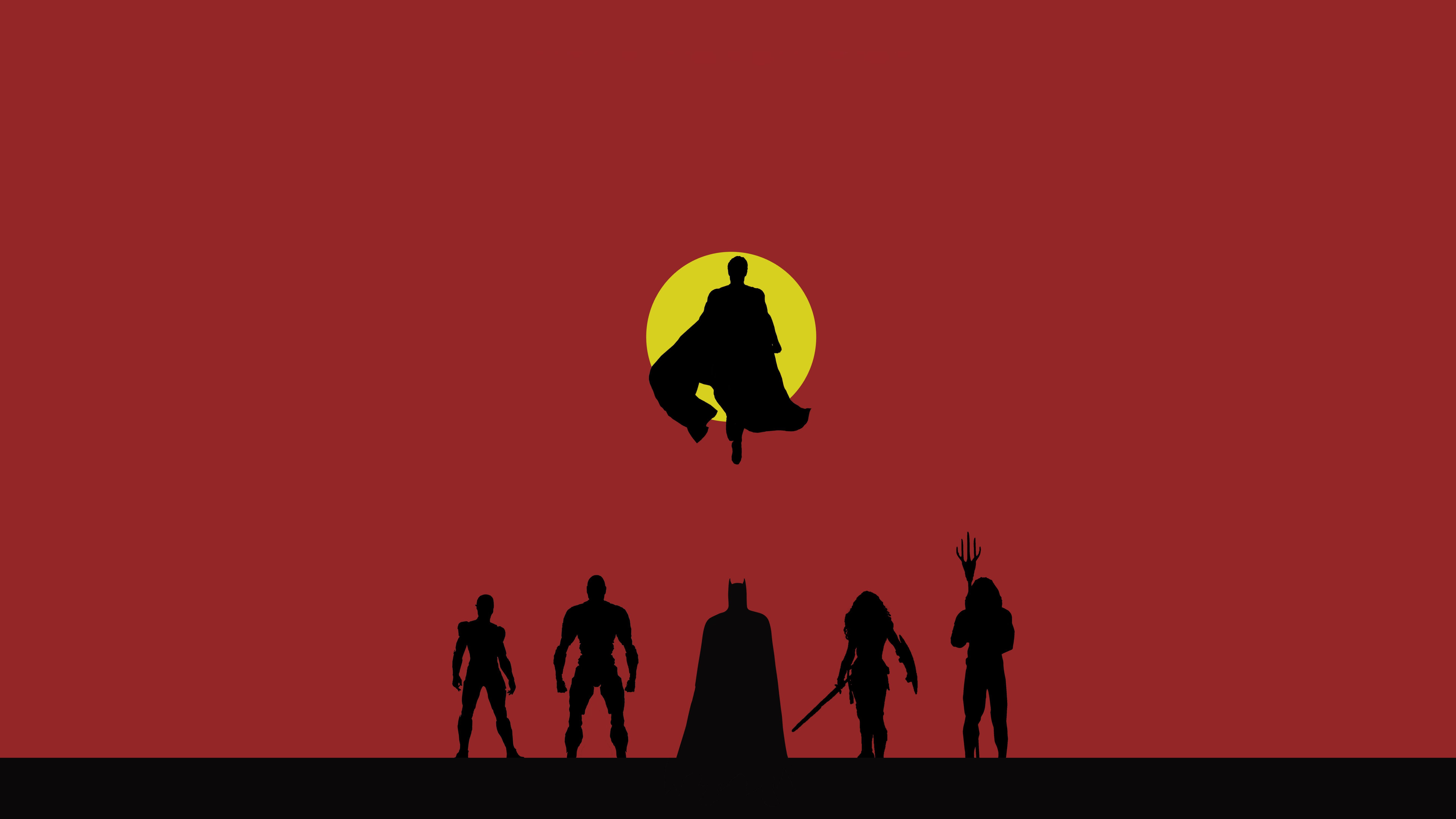 7680x4320 8K Justice League 2021 Wallpaper, HD Minimalist 4K Wallpaper