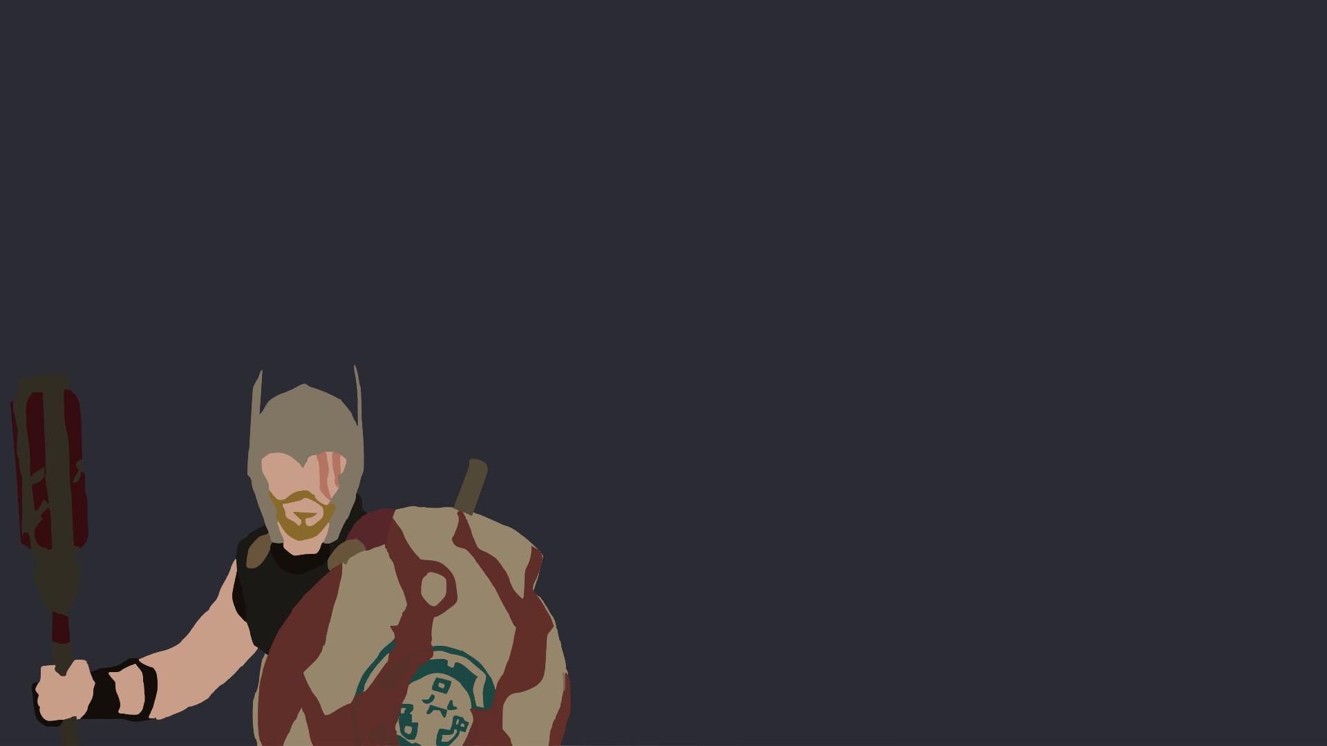 1920x1080 Superheroes Minimalist Wallpaper