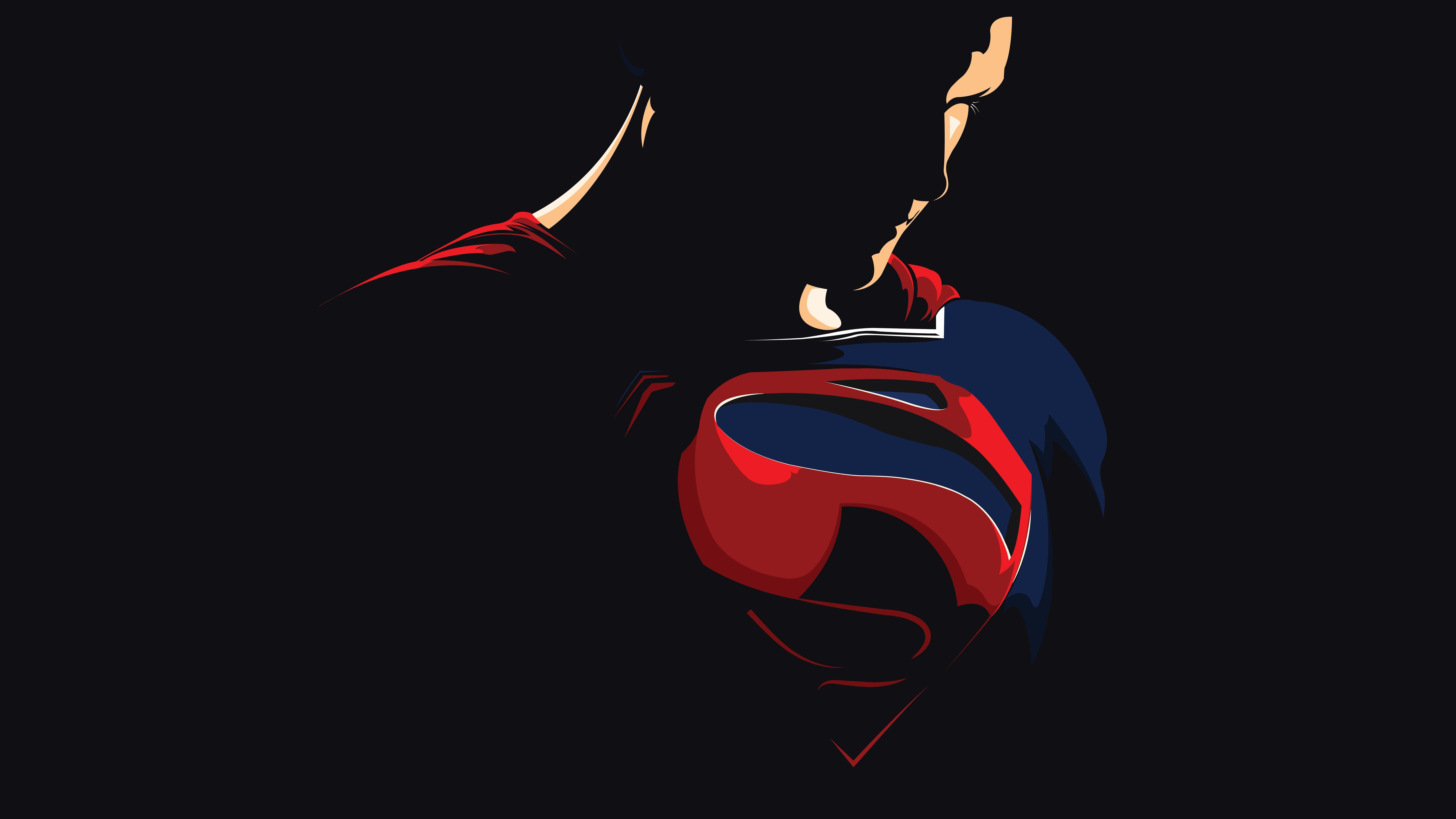 6827x3840 Superman 6827×3840 Justice League Dc Comics Minimal 5k Free