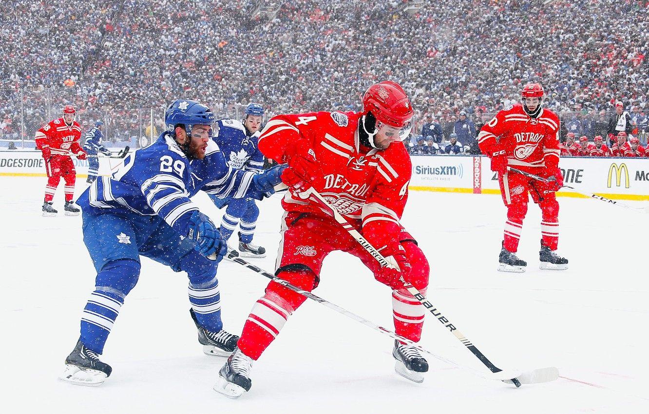1332x850 Wallpaper The game, Snow, Sport, Ice, Ice, Detroit, NHL, NHL