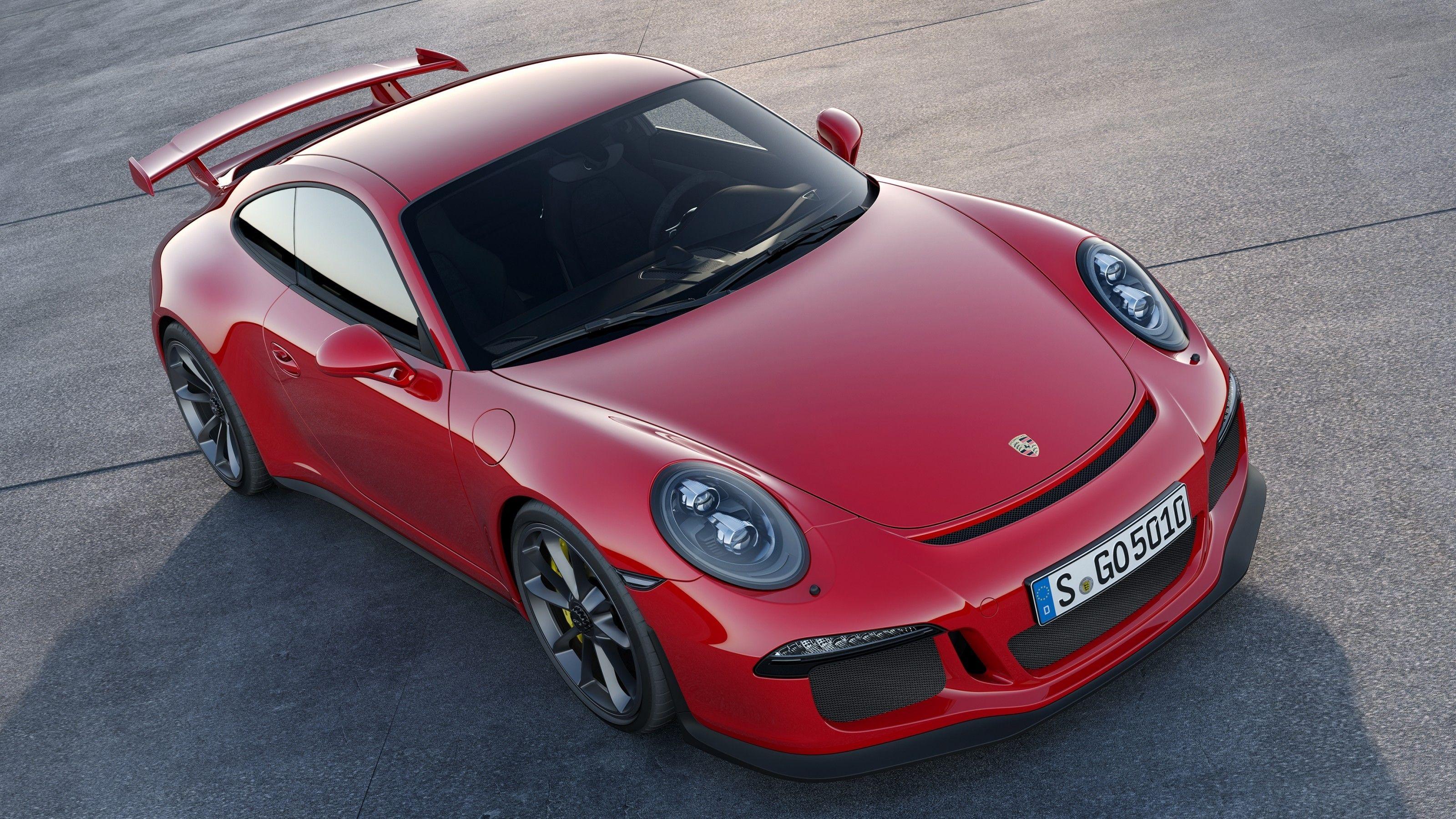 3200x1800 Download 3200x1800 Porsche 911 Gt Supercar, Red, Cars Wallpaper