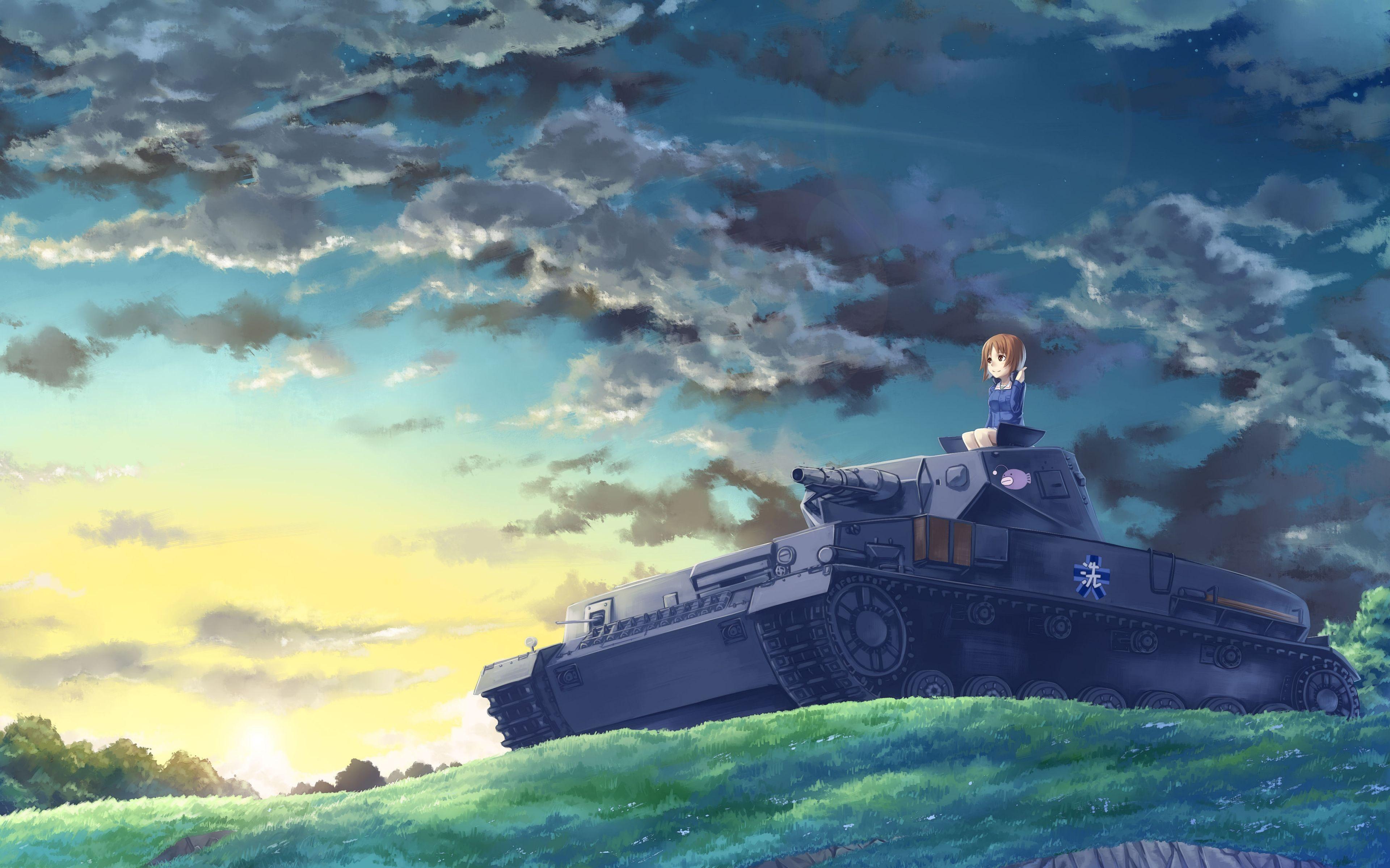 3840x2400 Anime Wallpaper 4k Desktop【2020】. ガールズアンドパンツァー, 大洗