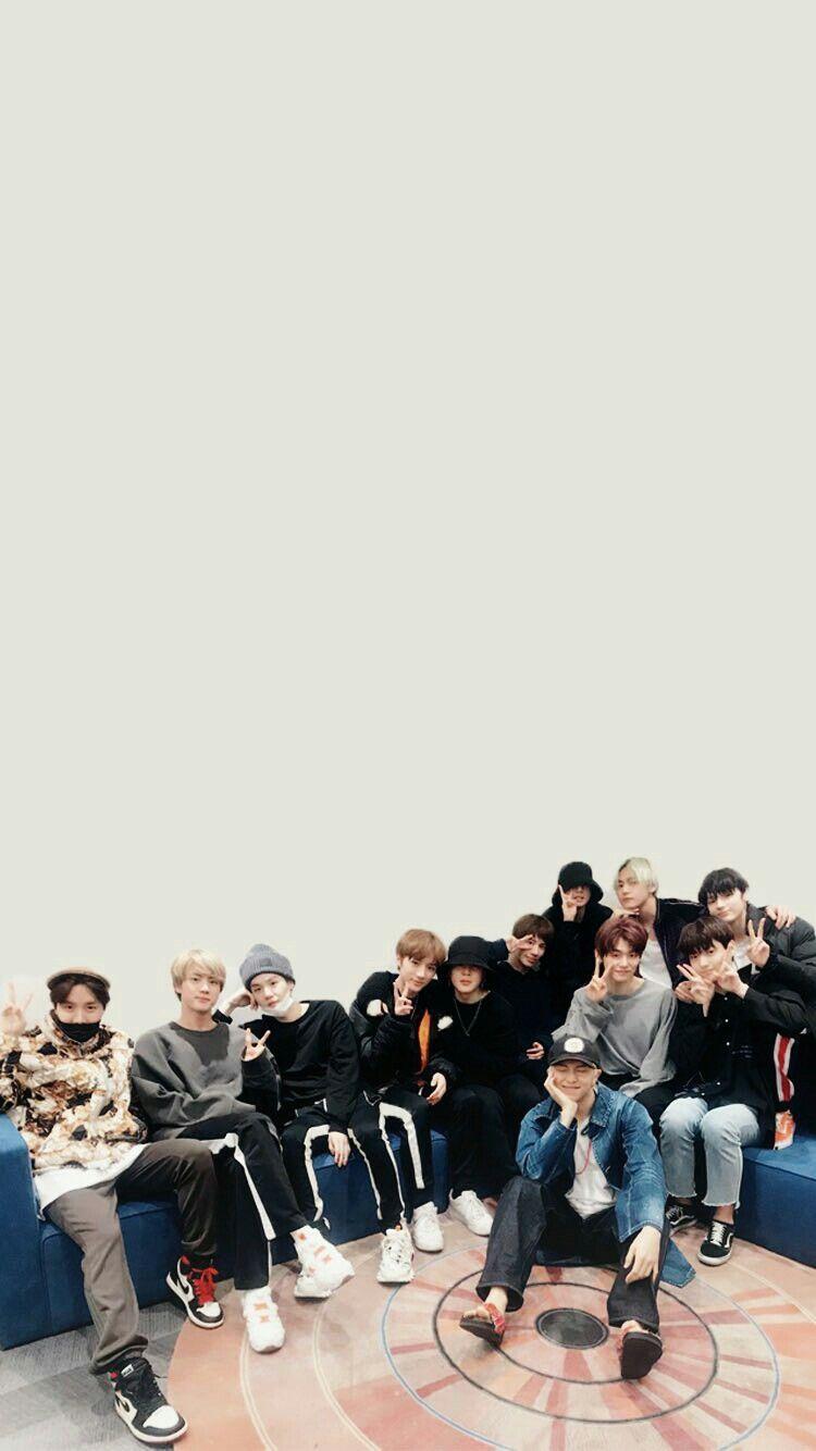 750x1334 Wallpaper #BTS with #TXT #TOMORROW_X_TOGETHER. Bts lockscreen