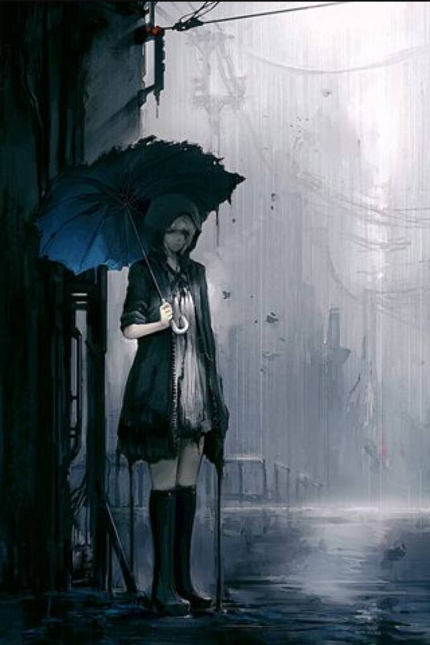 Dark Rain Sad Anime Wallpapers - Top Free Dark Rain Sad Anime ...