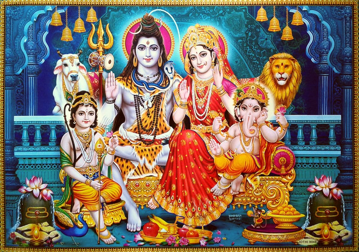 1200x843 Shiva Family Image Collection 1
