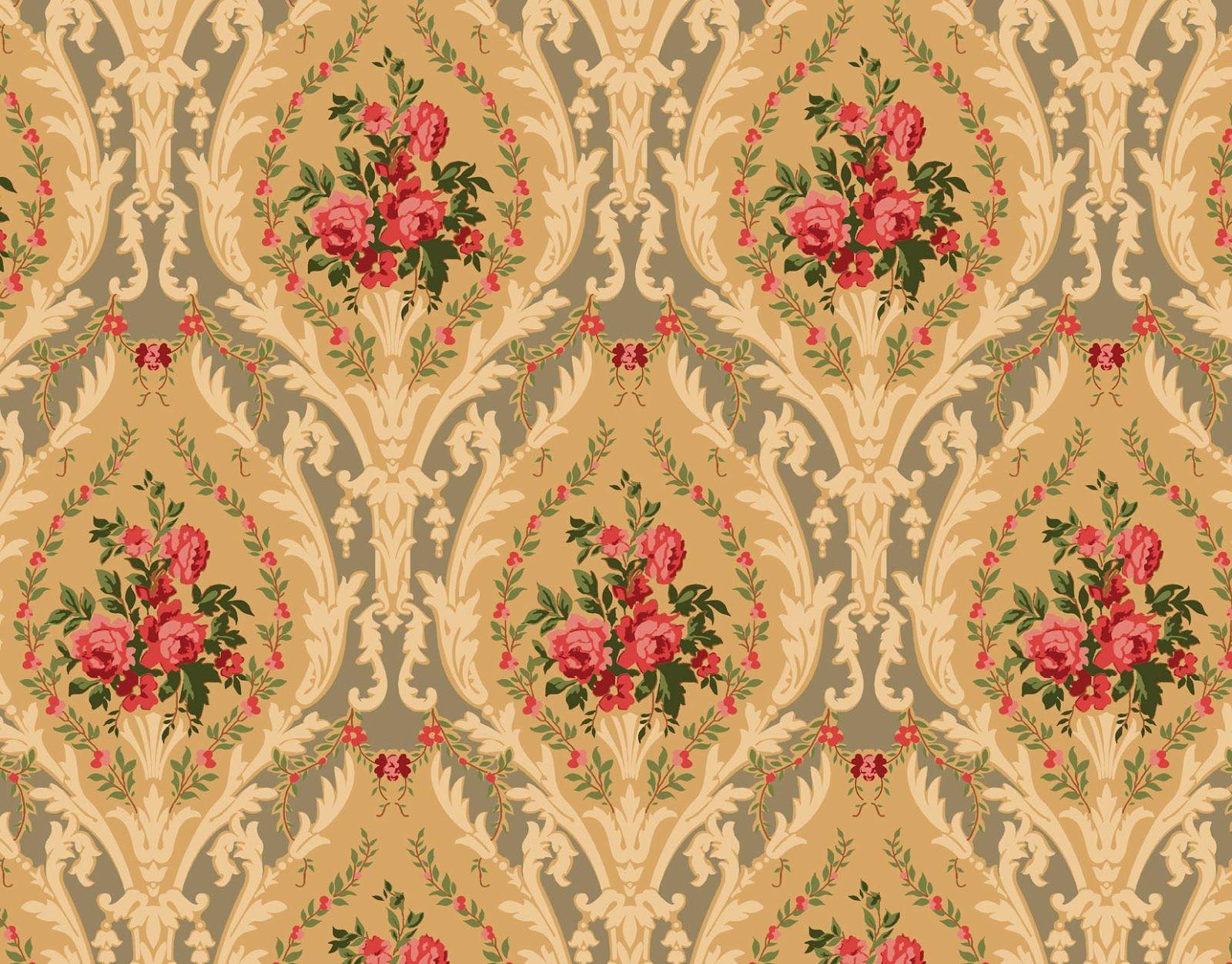 Victorian Flower Wallpapers - Top Free Victorian Flower Backgrounds ...