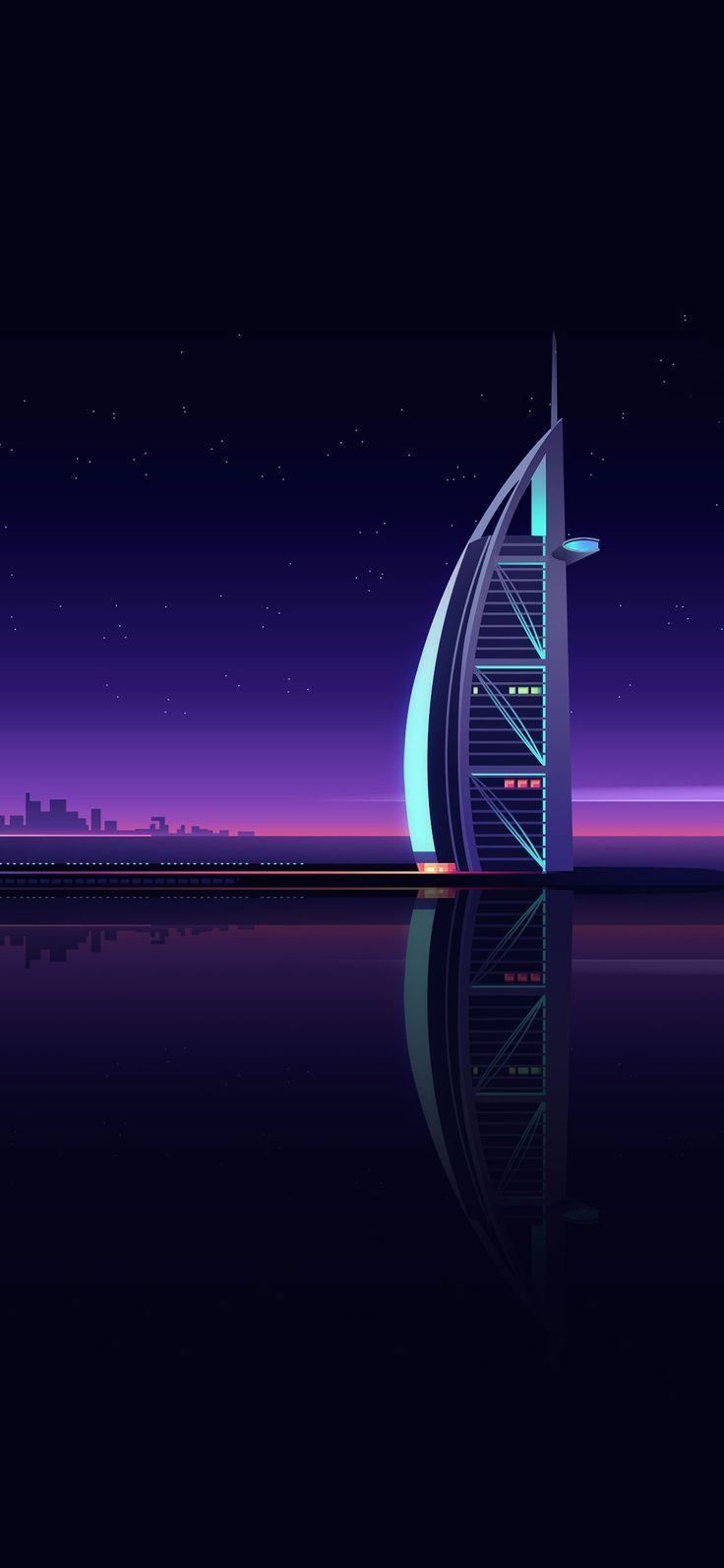 736x1593 Burj_al_arab_iPhone Xs Wallpaper 1 125 × 2 436 Pixel