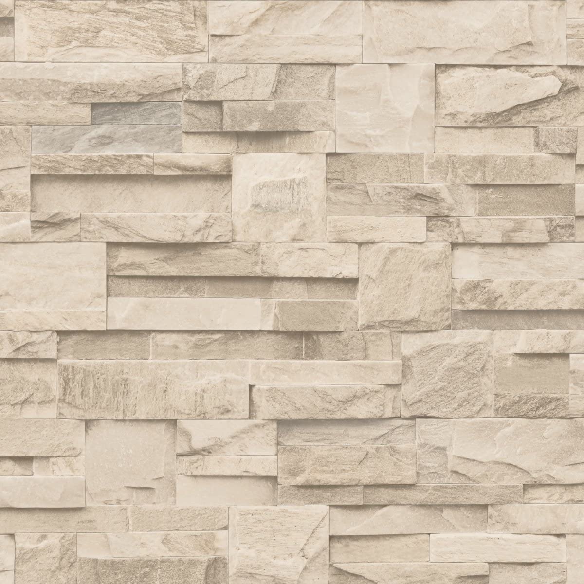 1200x1200 Muriva Large Slate Cream Wallpaper: Amazon.co.uk: Kitchen & Home