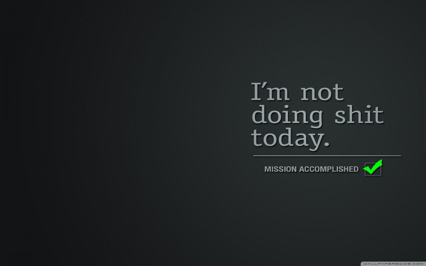 1440x900 Mission Accomplished Ultra HD Desktop Background Wallpaper for 4K