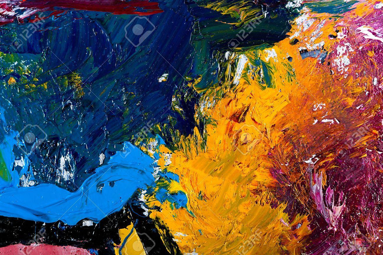 1300x866 New Oil Painting Wallpaper Abstract Background With Oil