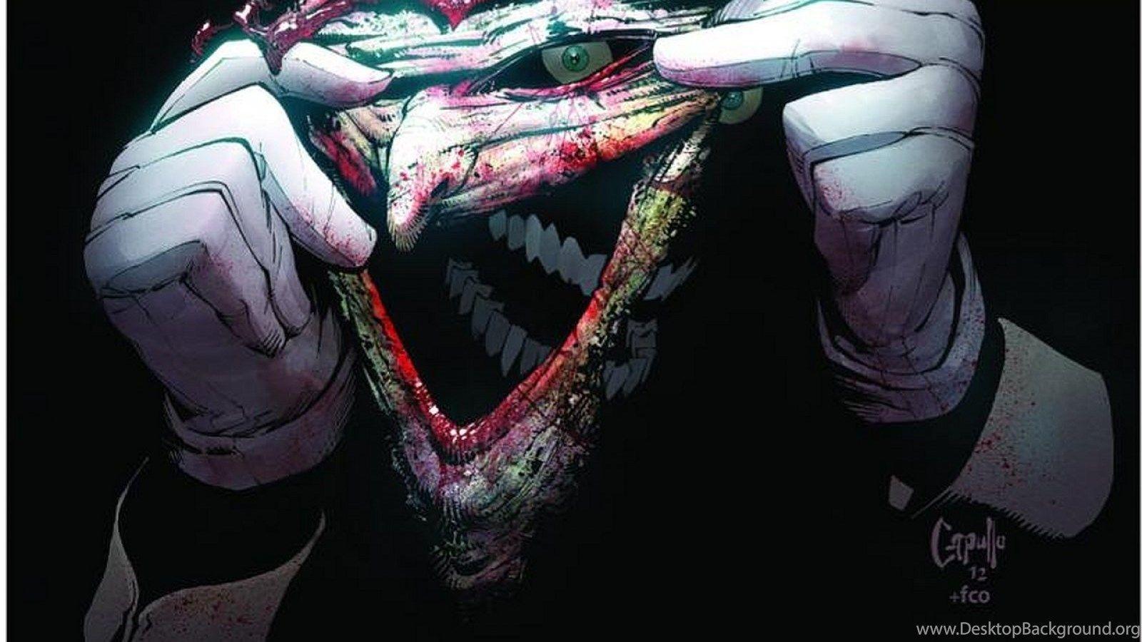 1600x900 DC Comics The Joker Wallpaper Desktop Background