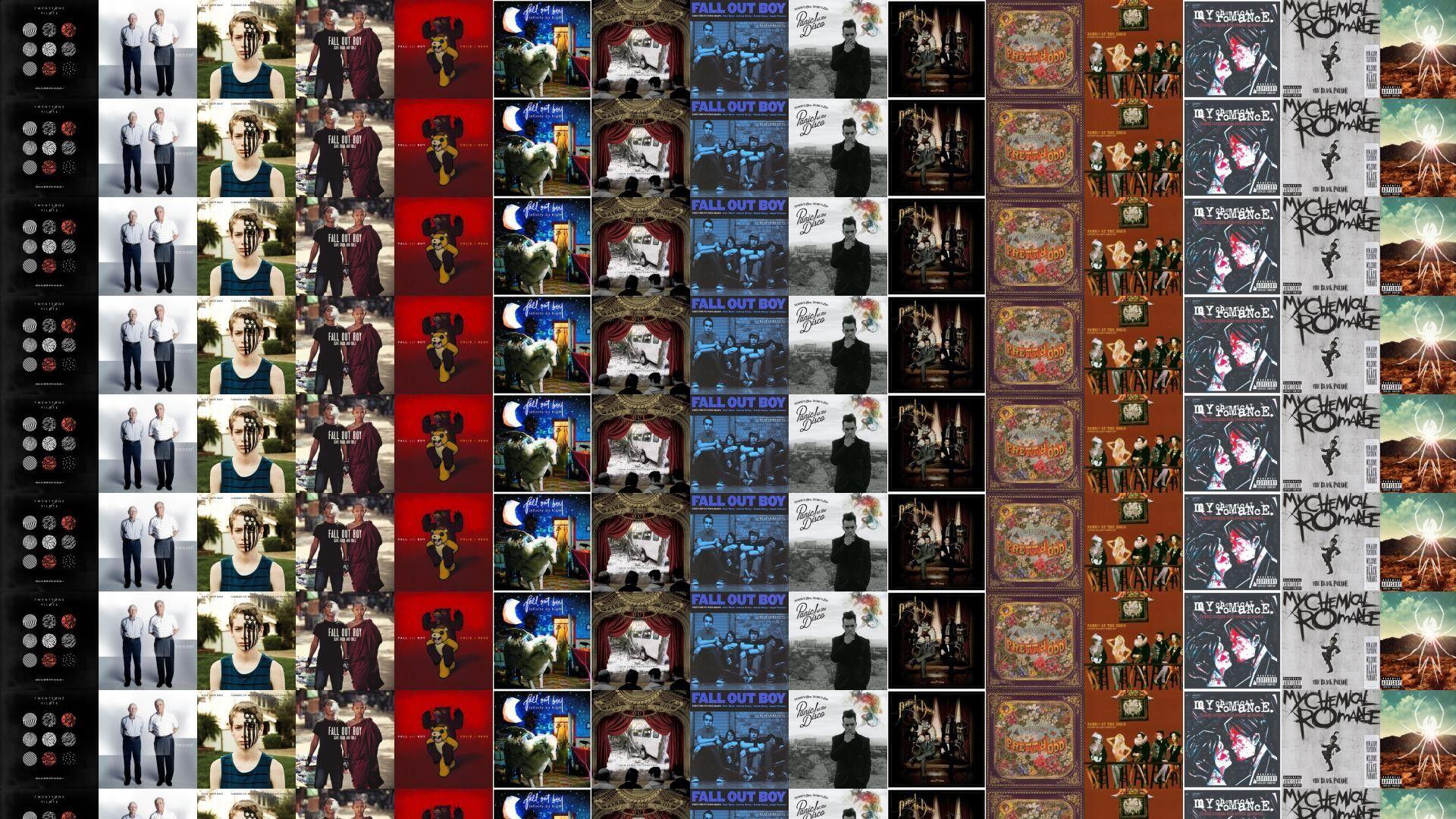 1920x1080 Twenty One Pilots Blurryface Vessel Fall Out Boy Wallpaper Tiled Desktop Wallpaper