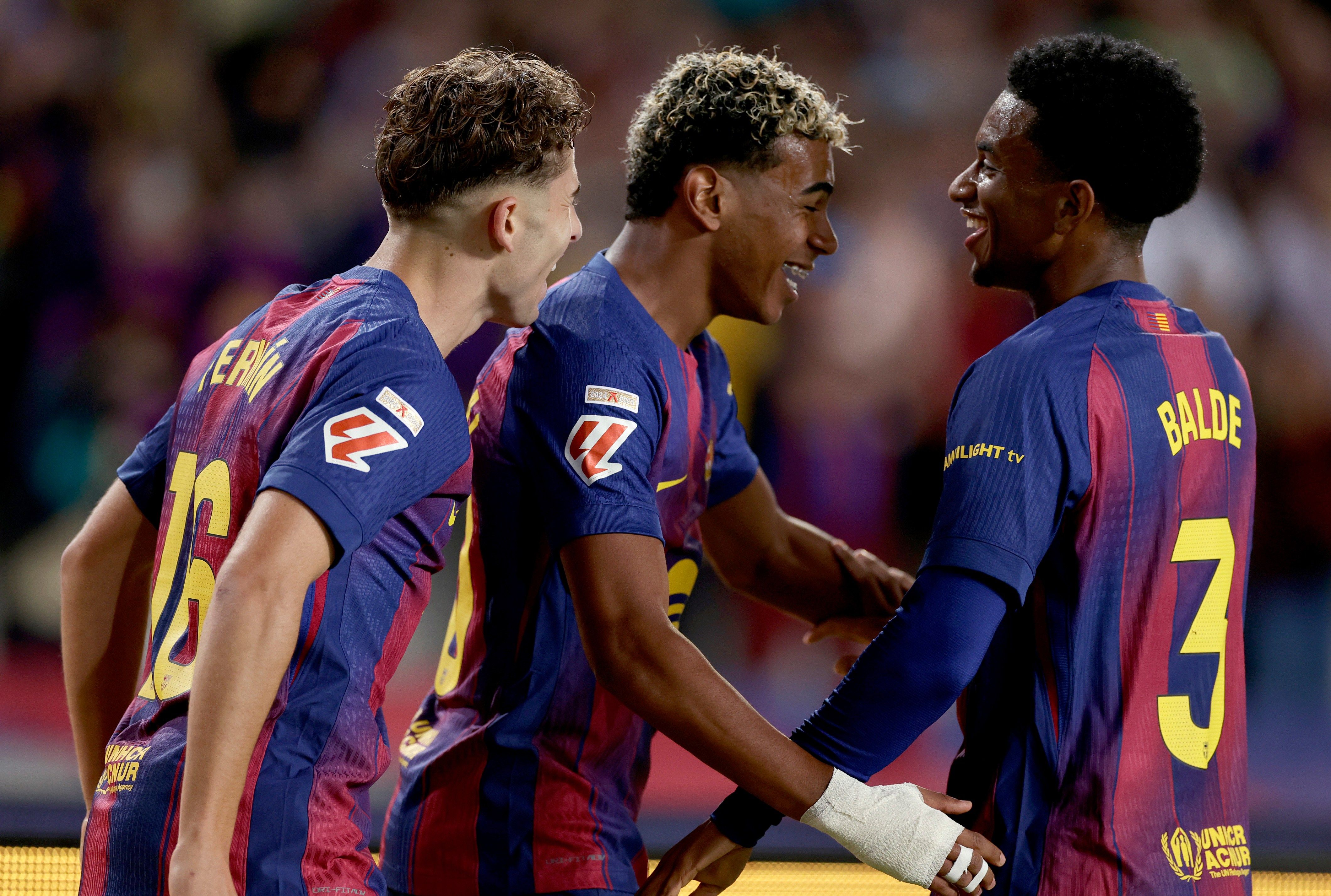 4239x2854 Alejandro Balde leaps to defence of Lamine Yamal after Barcelona beat Elche