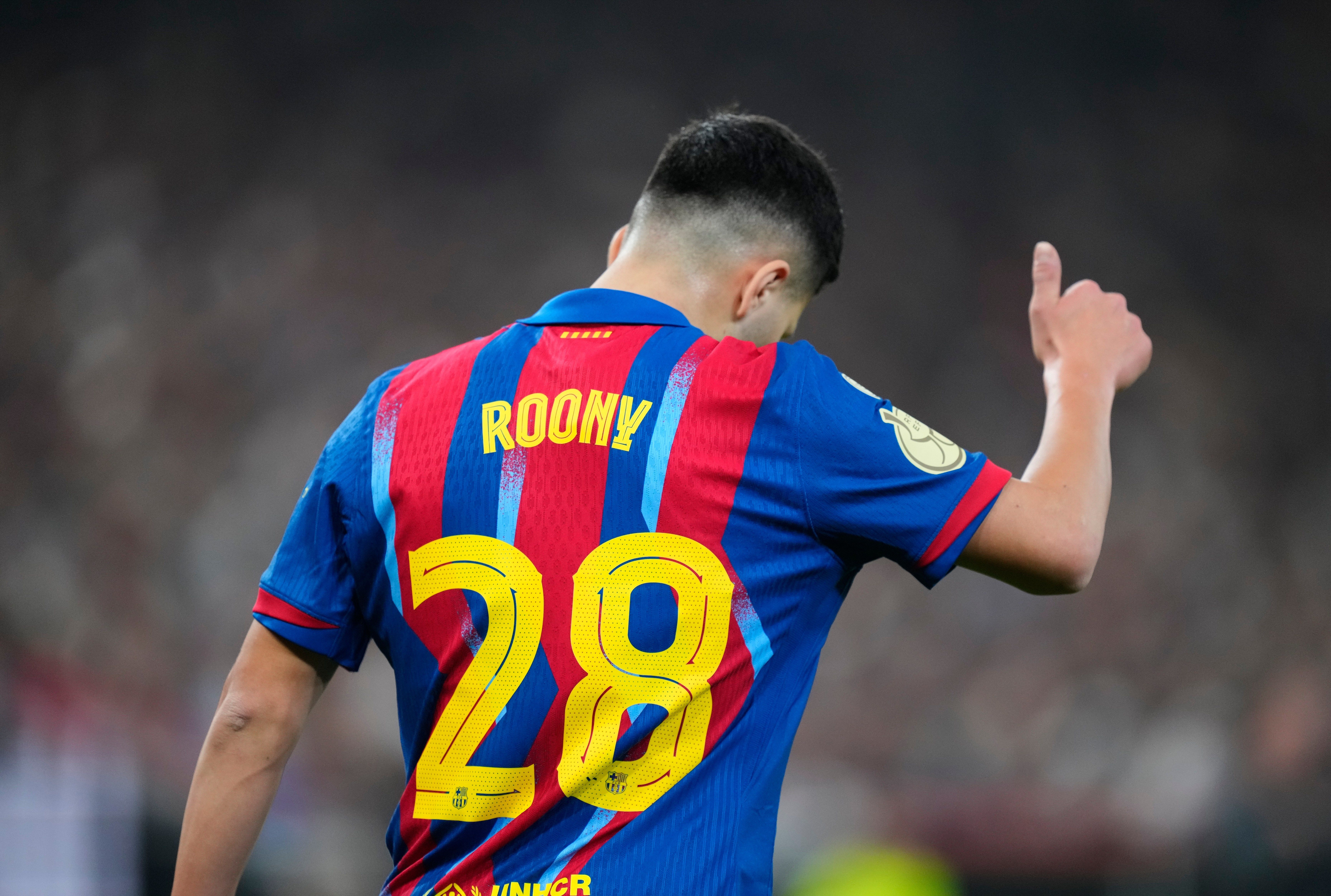 6930x4666 Roony Bardghji takes over Lamine Yamal's old shirt number at Barcelona