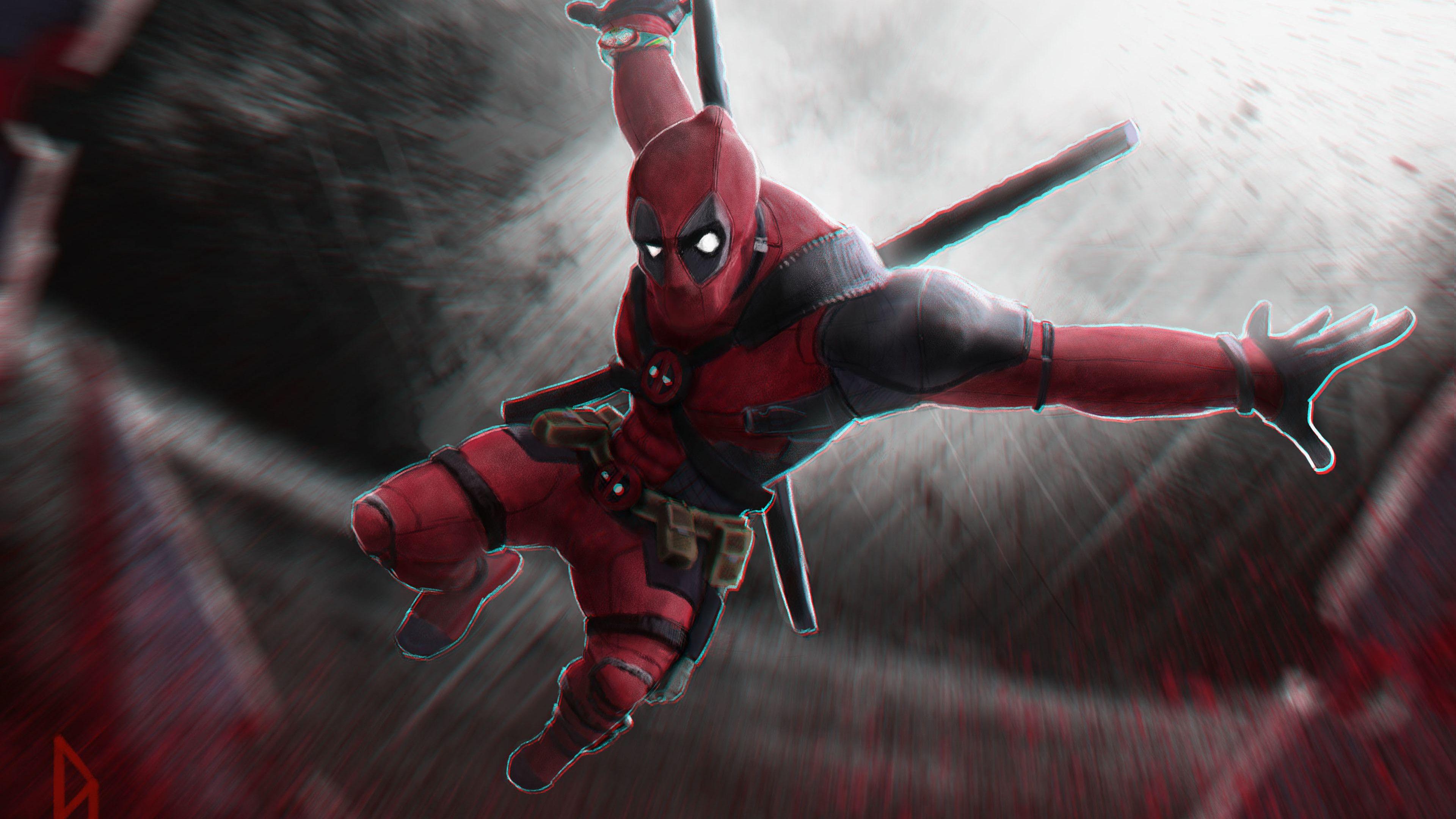 3840x2160 Wallpaper 4k Deadpool 4k New Art 4k Wallpaper, Artist Wallpaper