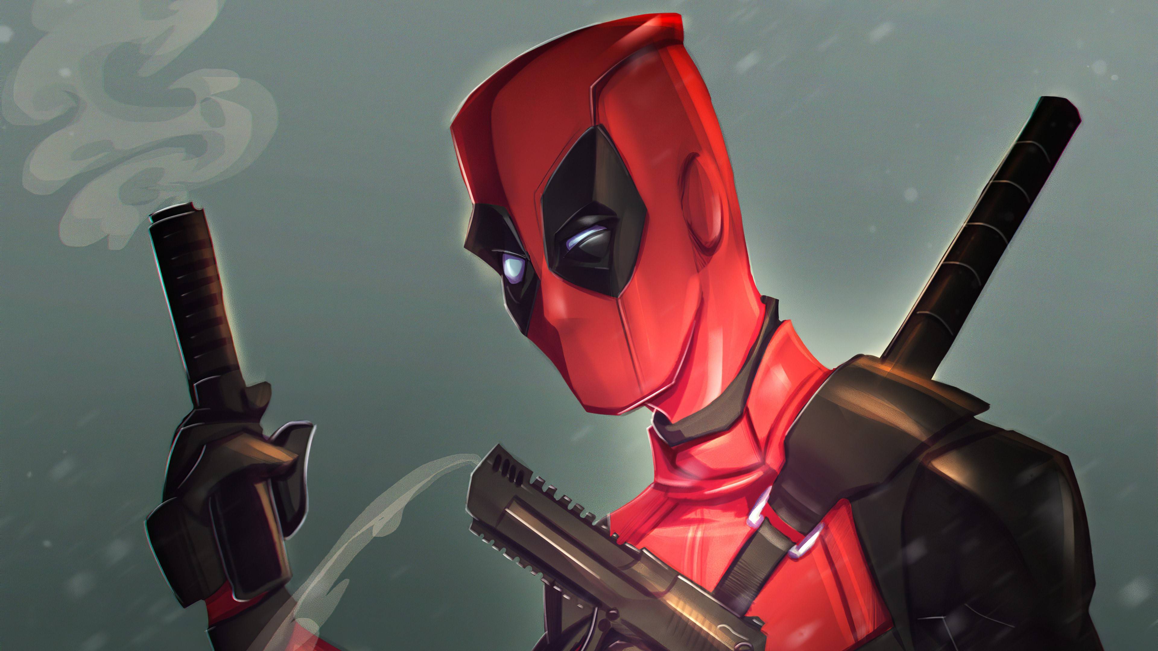 3840x2160 Deadpool Art 4K Ultra HD Wallpaper