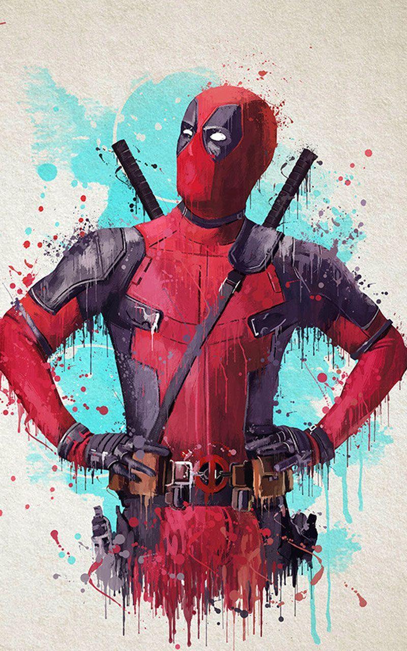 800x1280 Marvel Deadpool 4k HD Wallpaper 2020. Arte da marvel, Quadro