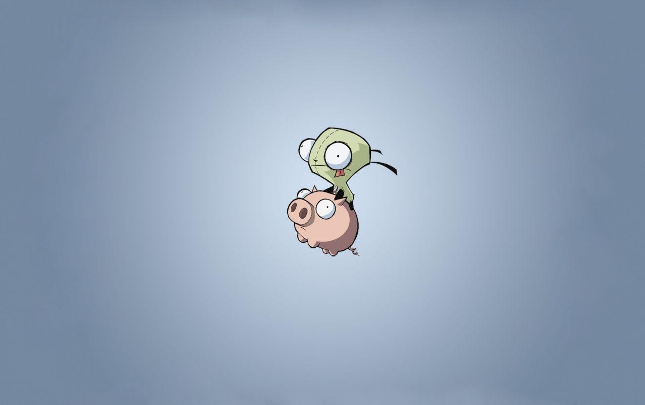 1280x804 Gir and Piggy wallpaper. Gir and Piggy