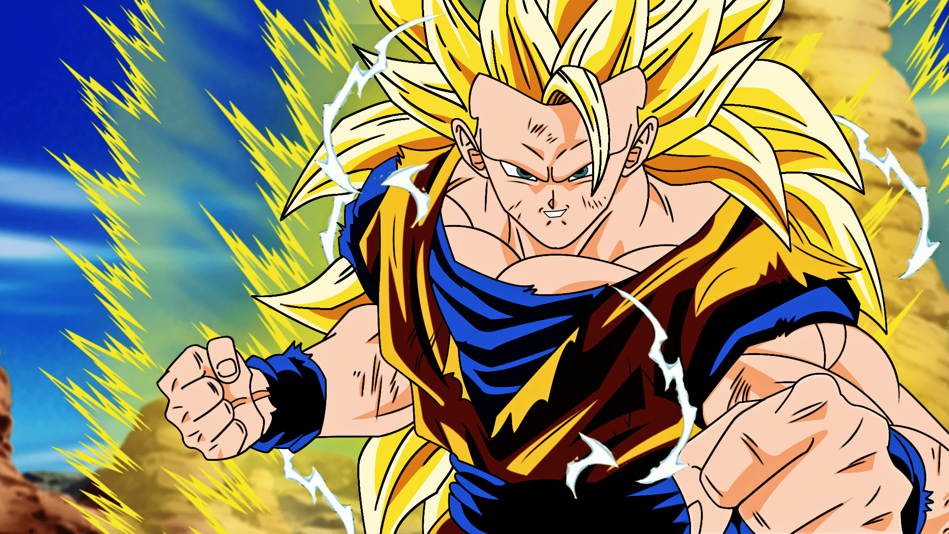 1920x1080 SSJ3 Goku Wallpaper