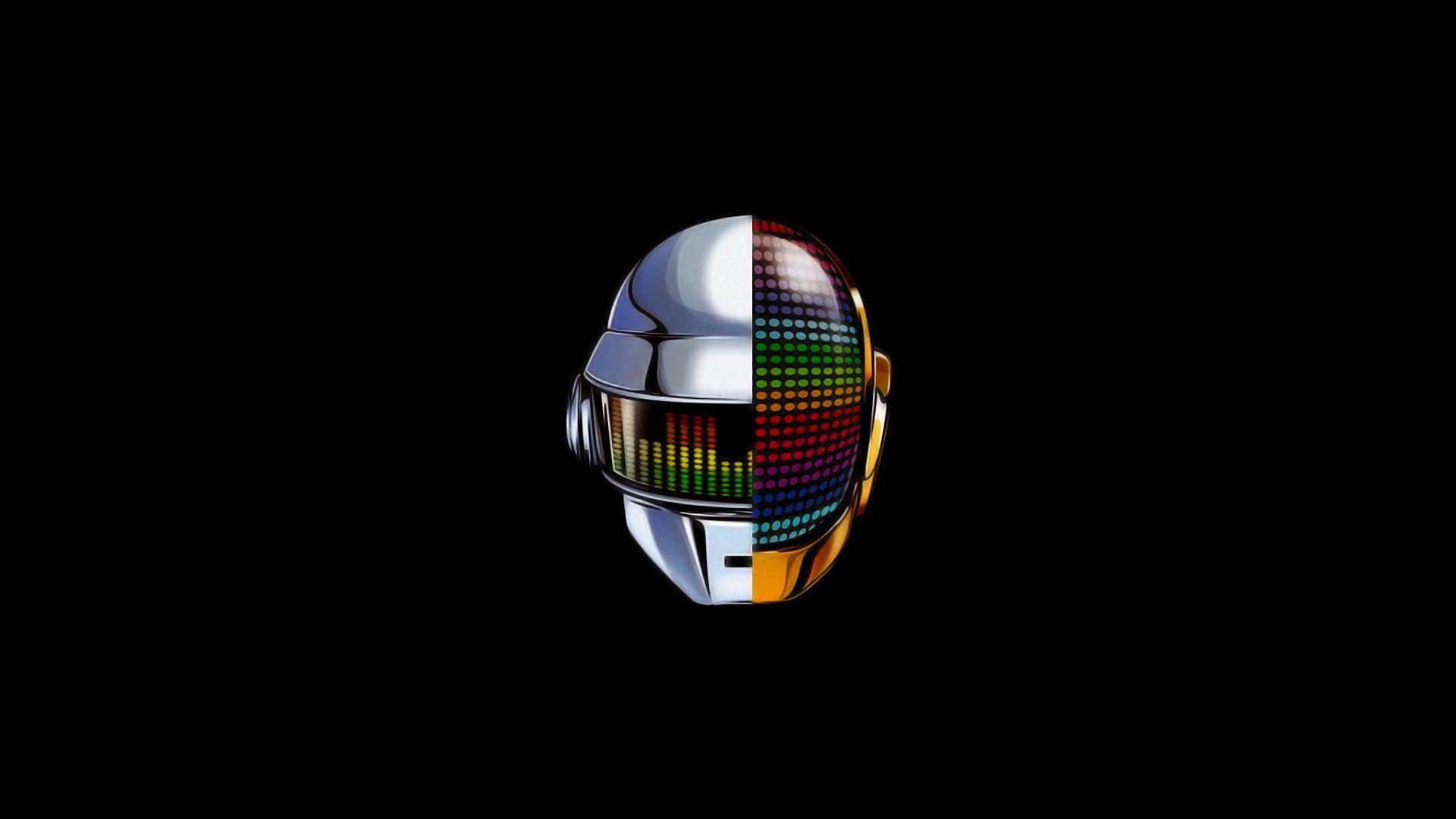 1920x1080 Daft Punk, Music, Robot, Get Lucky, Black Wallpaper HD / Desktop and Mobile Background