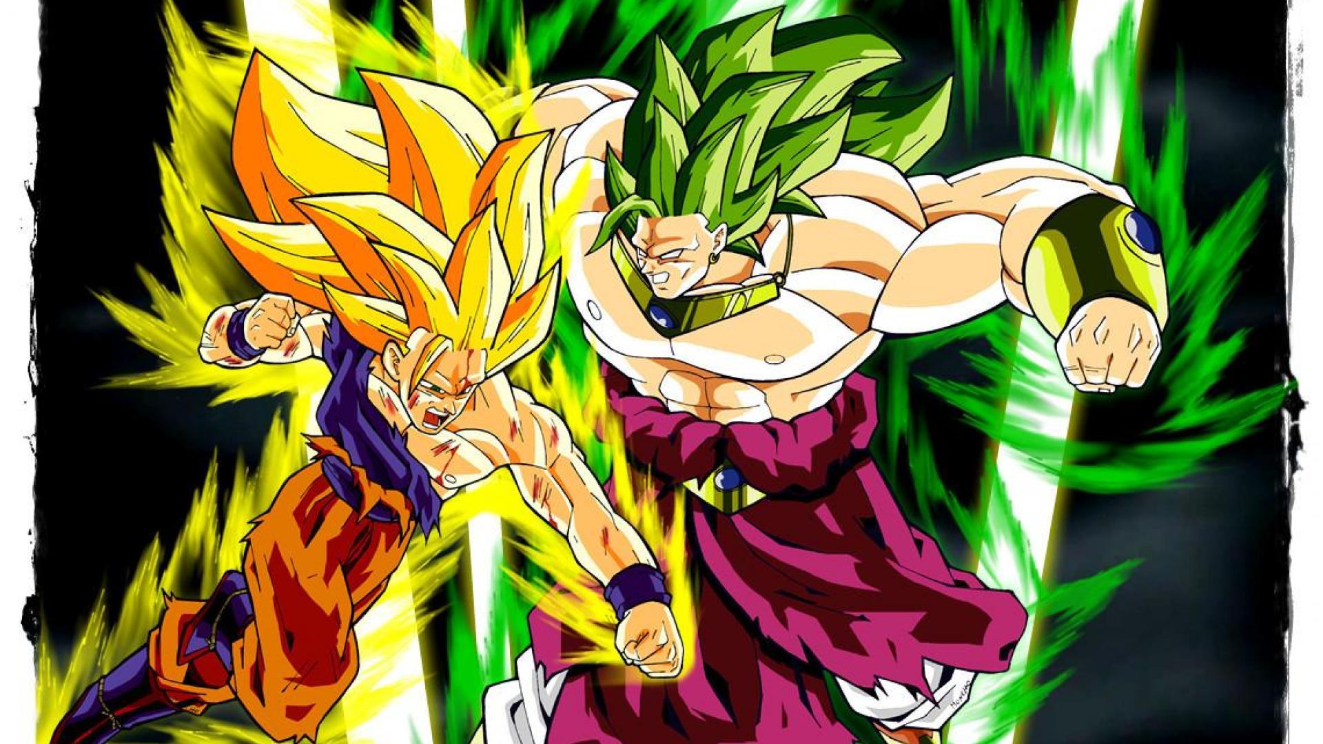 1920x1080 GOKU SS3 VS BROLY SS3 WALLPAPER - Wallpaper