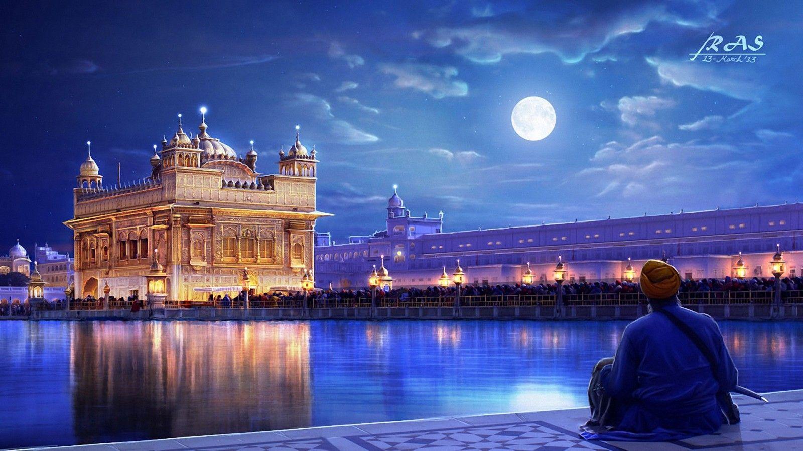 1600x900 Temple Wallpaper