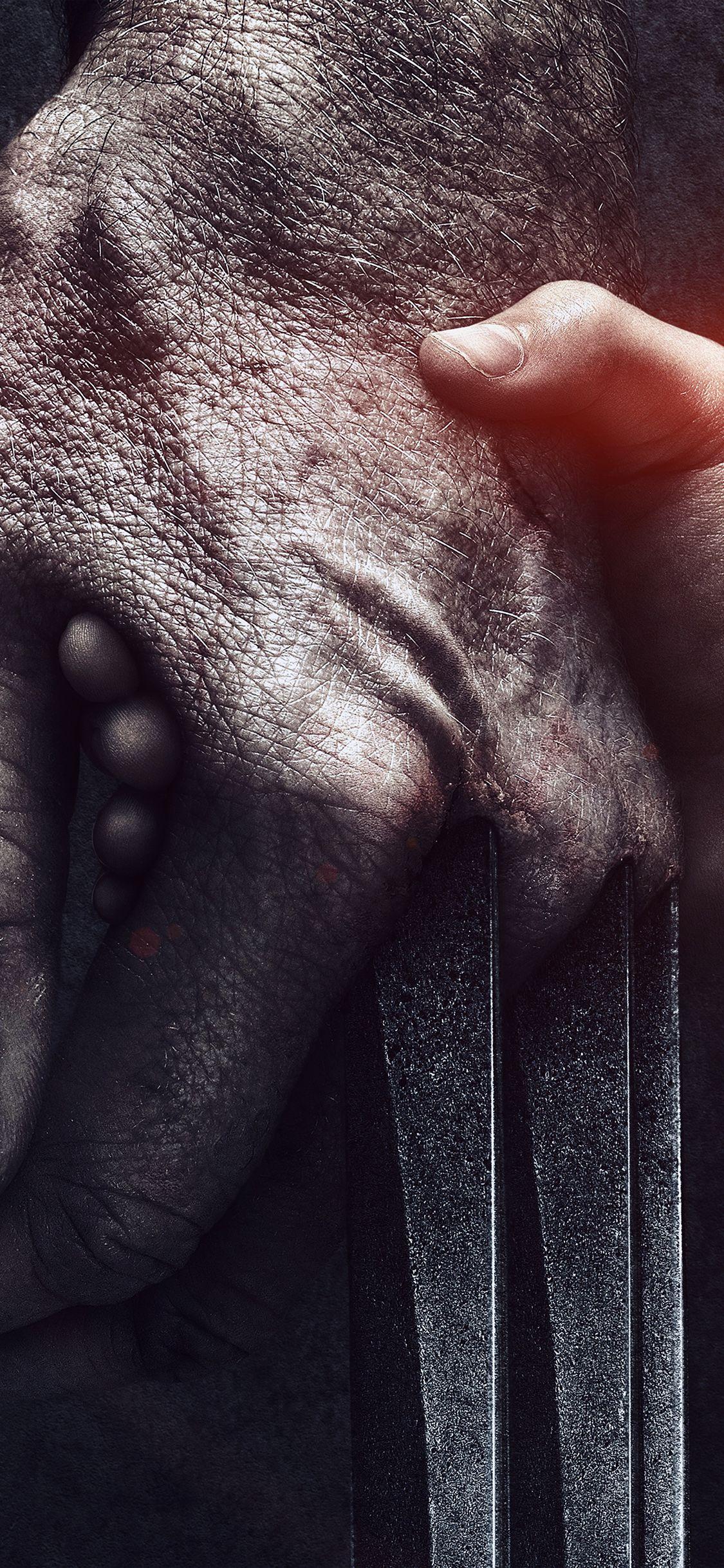 1125x2436 Logan And Laura Hand Wallpaper & Background Download