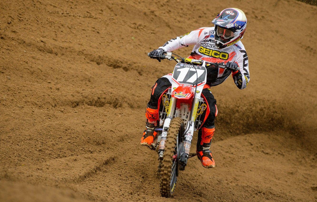 1332x850 Wallpaper Race, Motocross, Dirt Bike image for desktop, section спорт