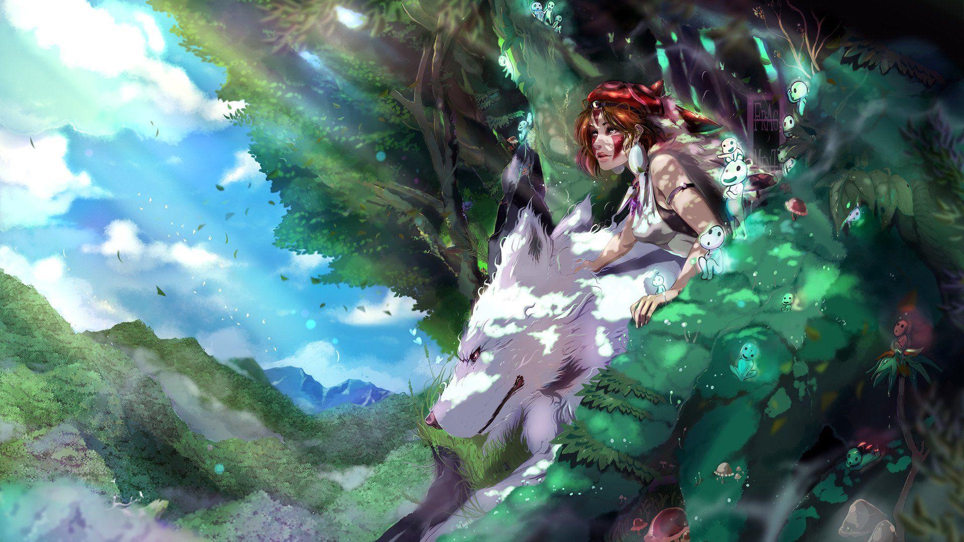 Mononoke Hime Wallpapers Top Free Mononoke Hime Backgrounds — free download