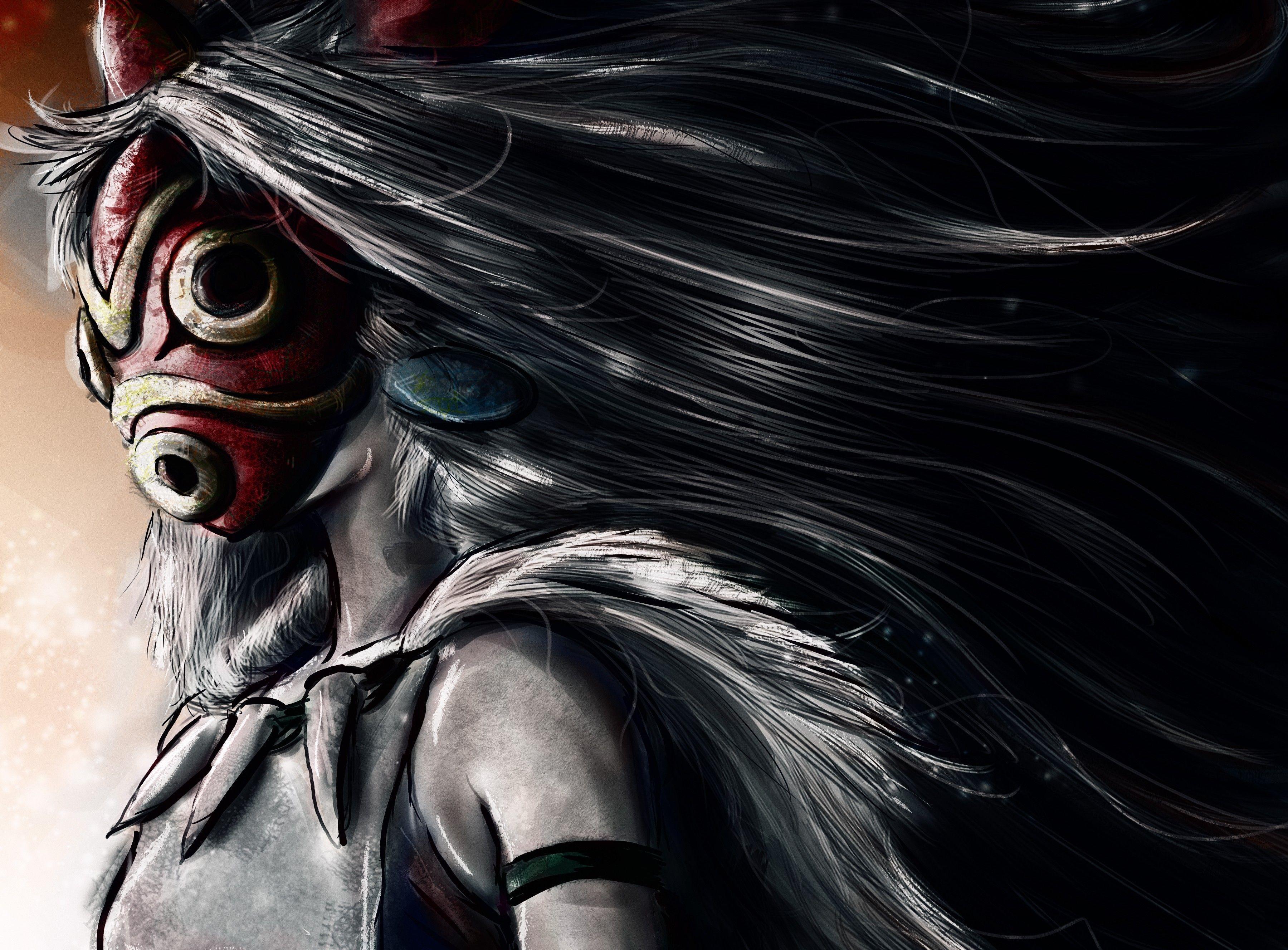 3600x2656 Princess Mononoke HD Wallpaper and Background Image