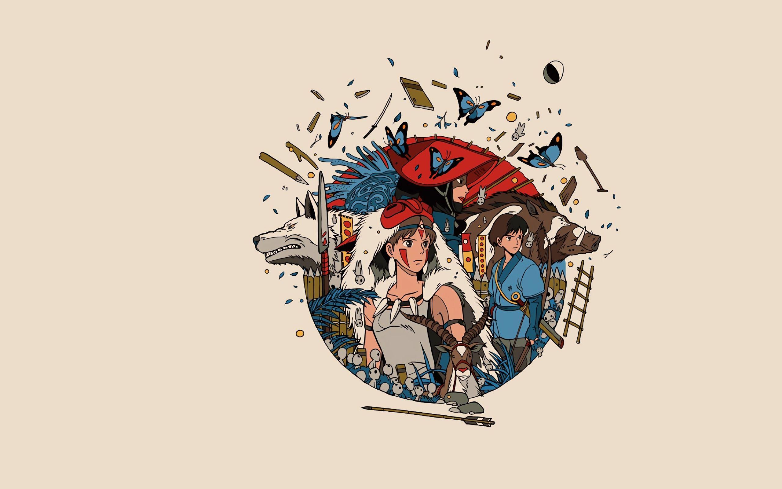 2560x1600 Princess Mononoke 2560x1600 Resolution Wallpaper, HD